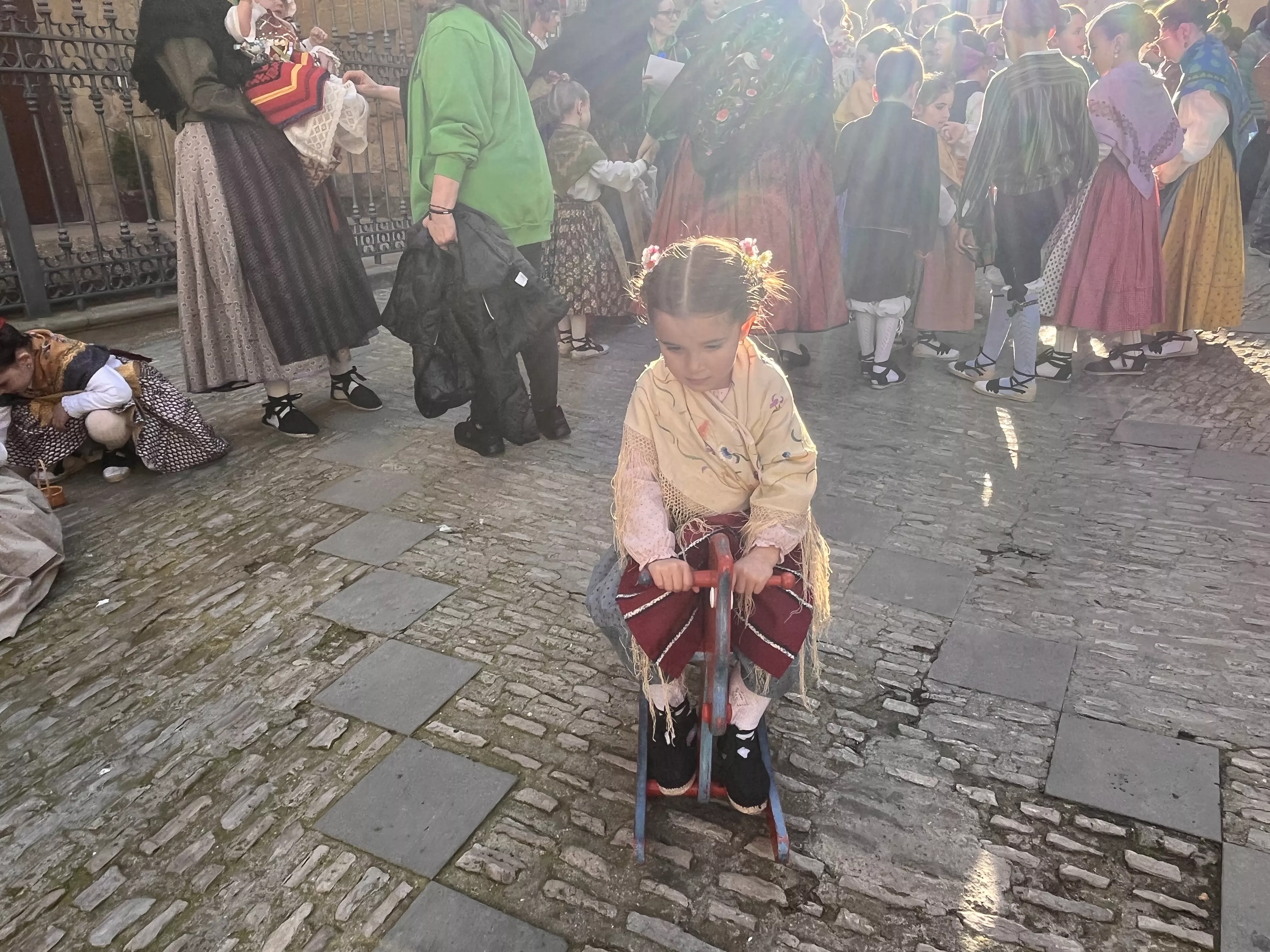 Visita de la Facyde a Huesca. Foto Mercedes Manterola