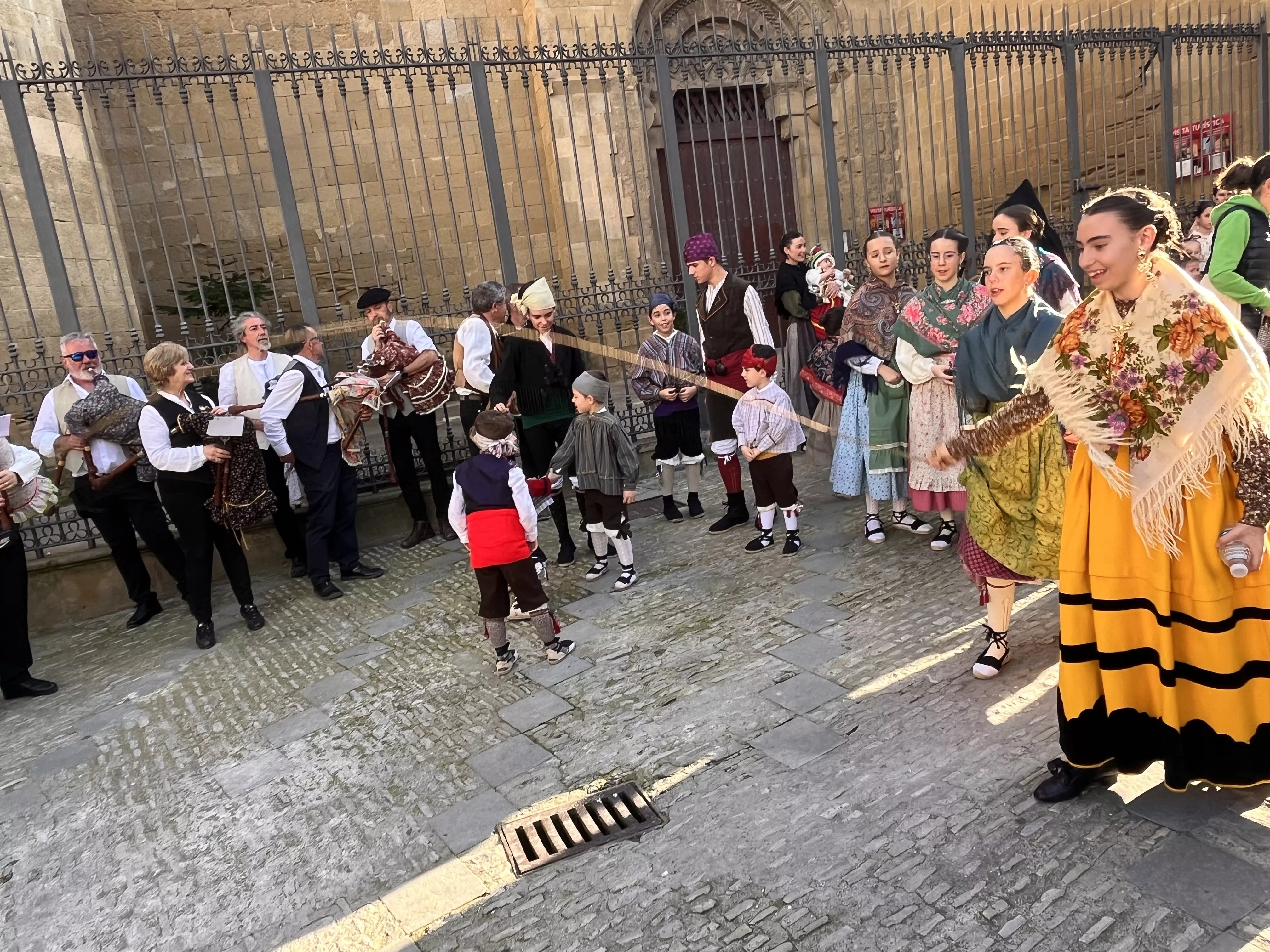 Visita de la Facyde a Huesca. Foto Mercedes Manterola