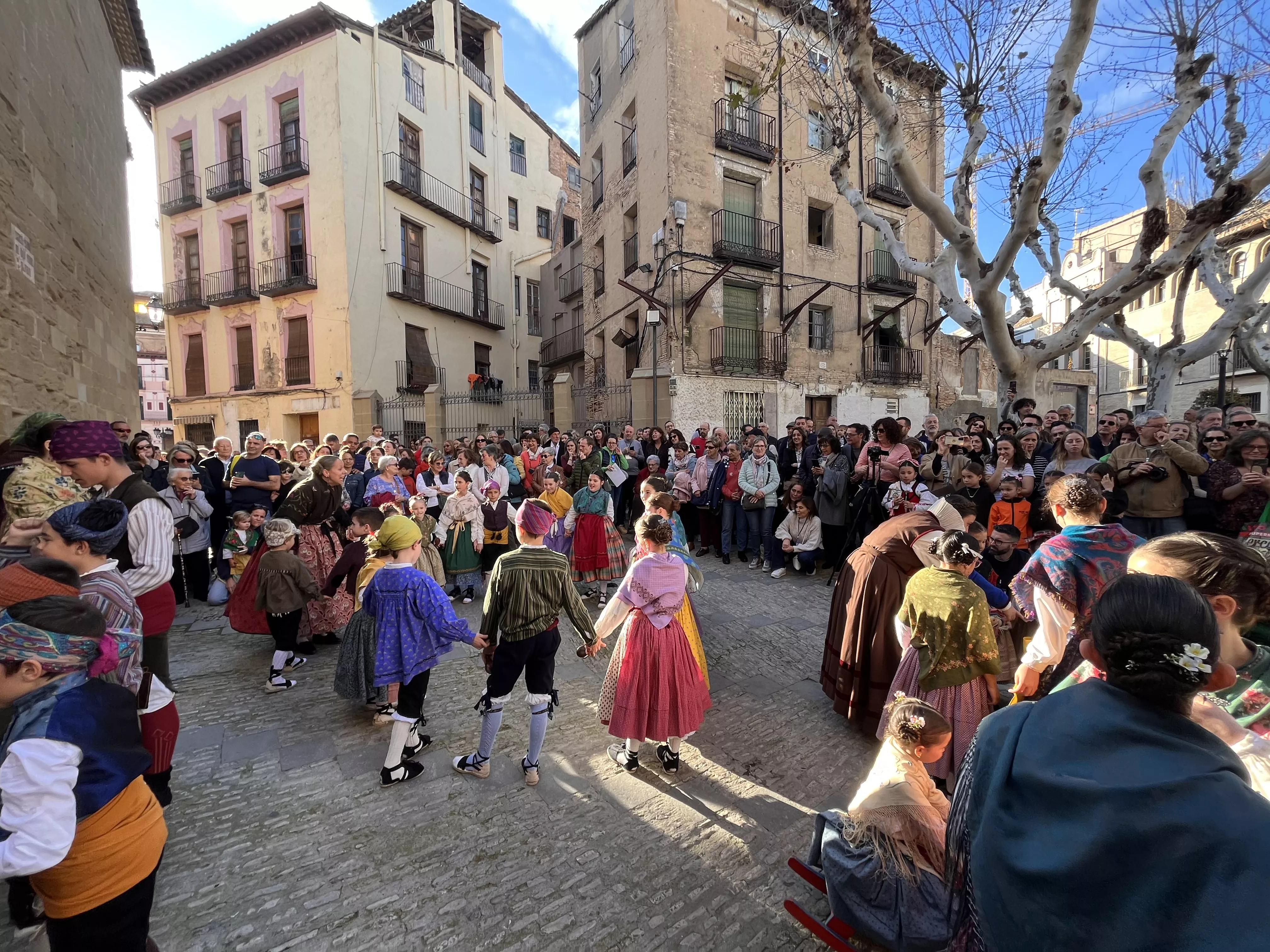 Visita de la Facyde a Huesca. Foto Mercedes Manterola