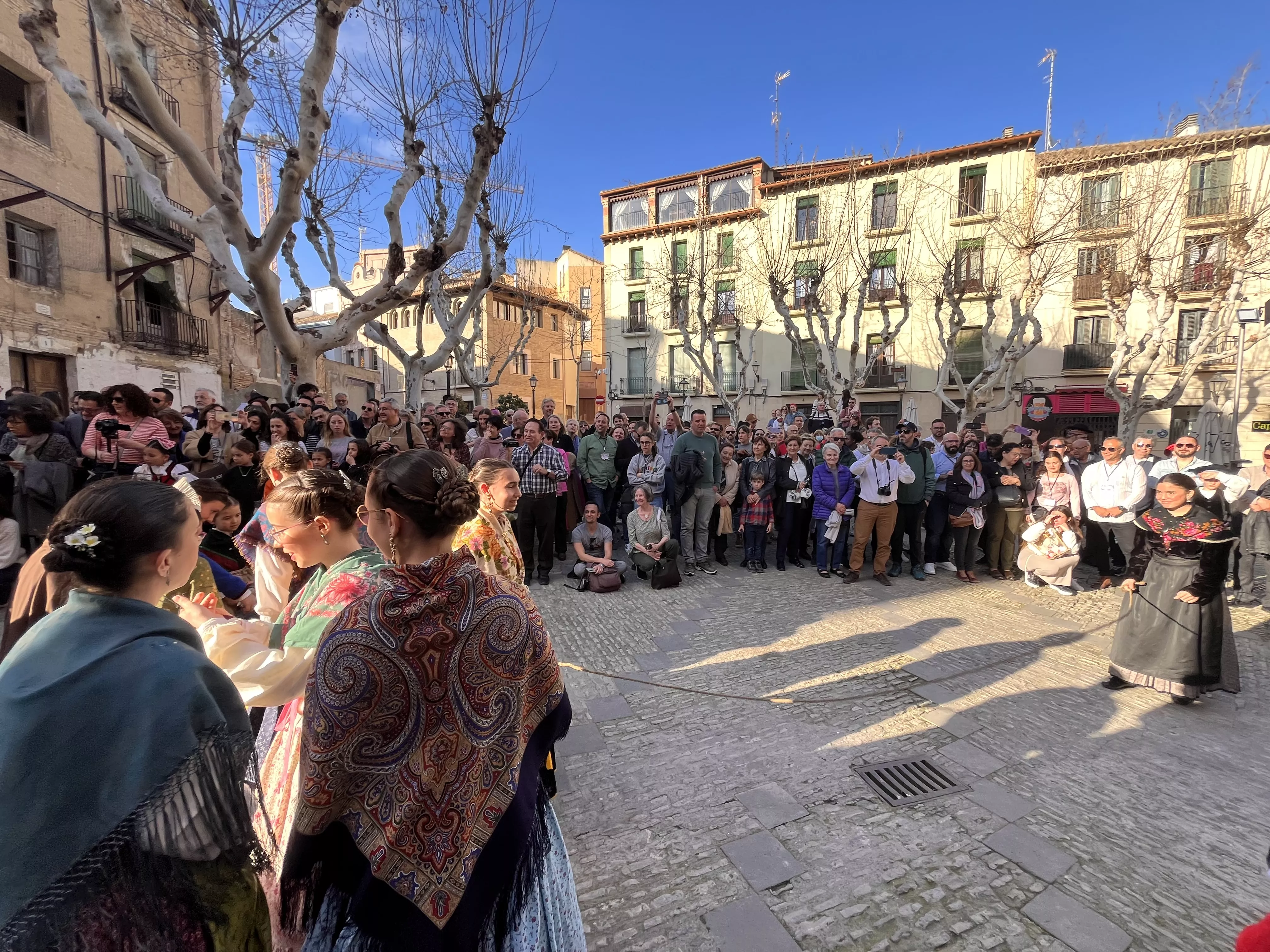 Visita de la Facyde a Huesca. Foto Mercedes Manterola