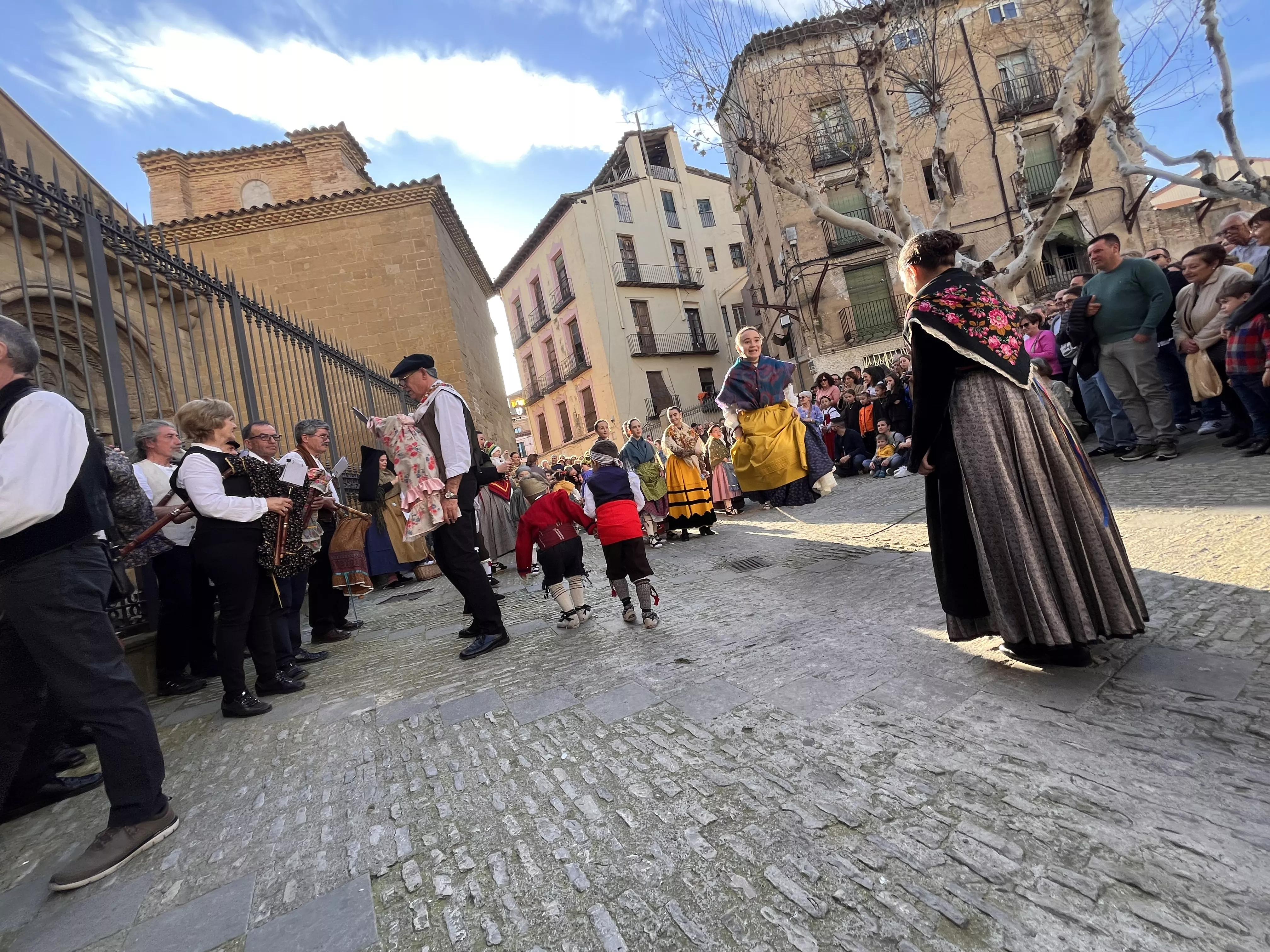 Visita de la Facyde a Huesca. Foto Mercedes Manterola