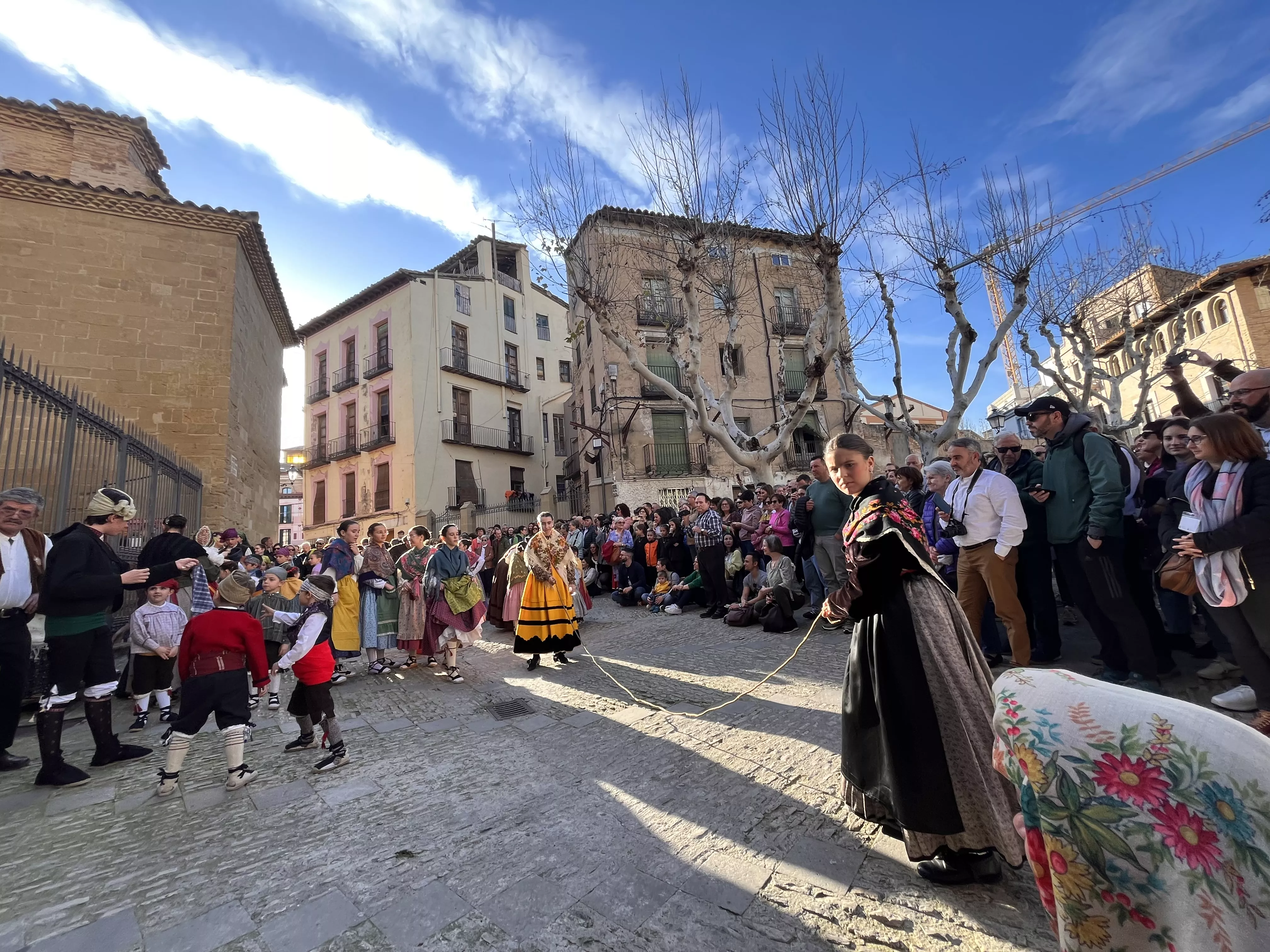 Visita de la Facyde a Huesca. Foto Mercedes Manterola