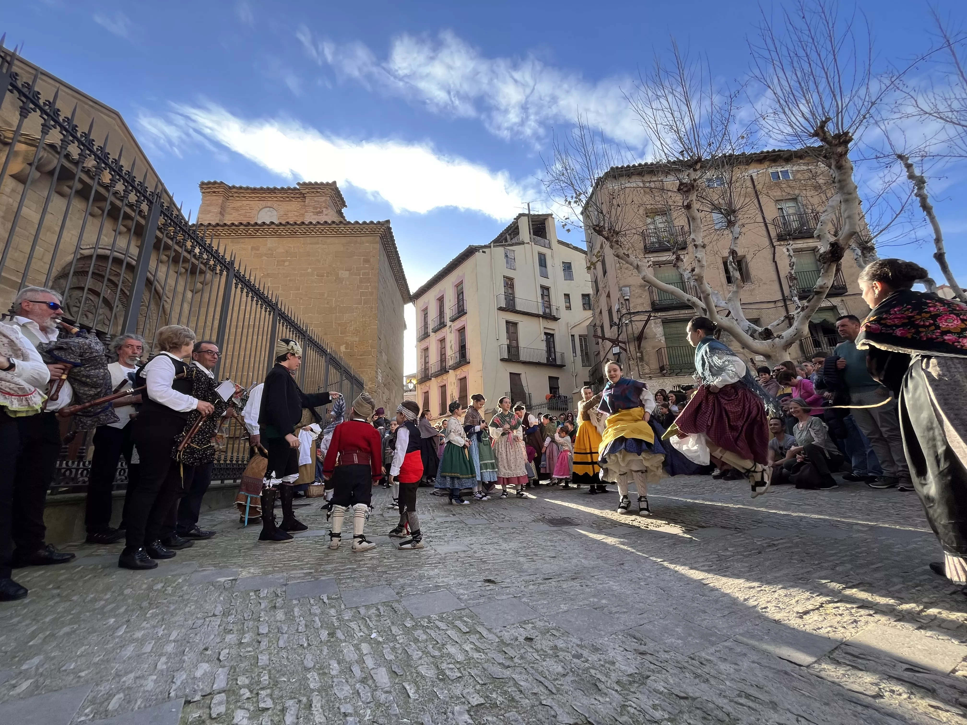 Visita de la Facyde a Huesca. Foto Mercedes Manterola