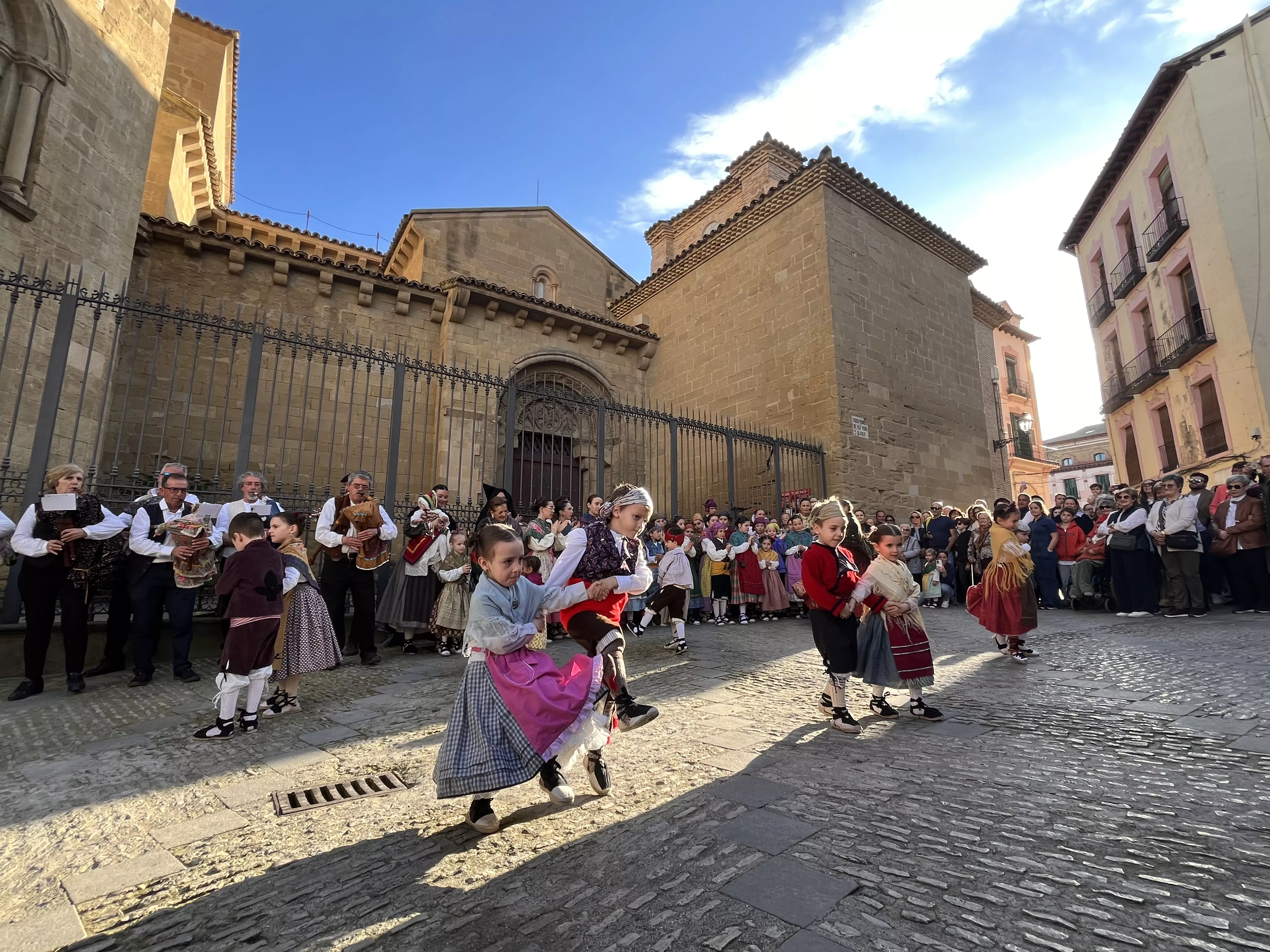 Visita de la Facyde a Huesca. Foto Mercedes Manterola