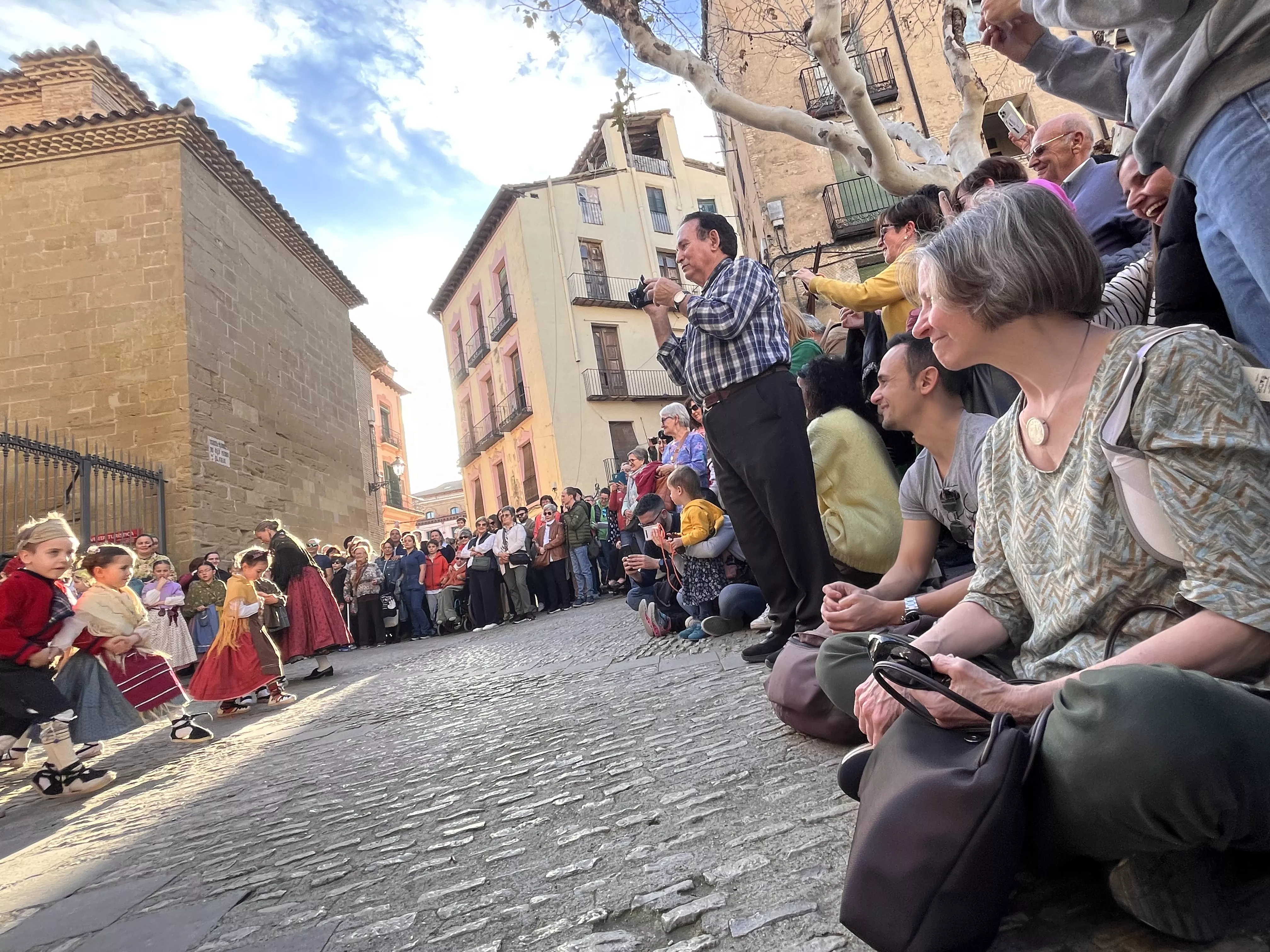 Visita de la Facyde a Huesca. Foto Mercedes Manterola