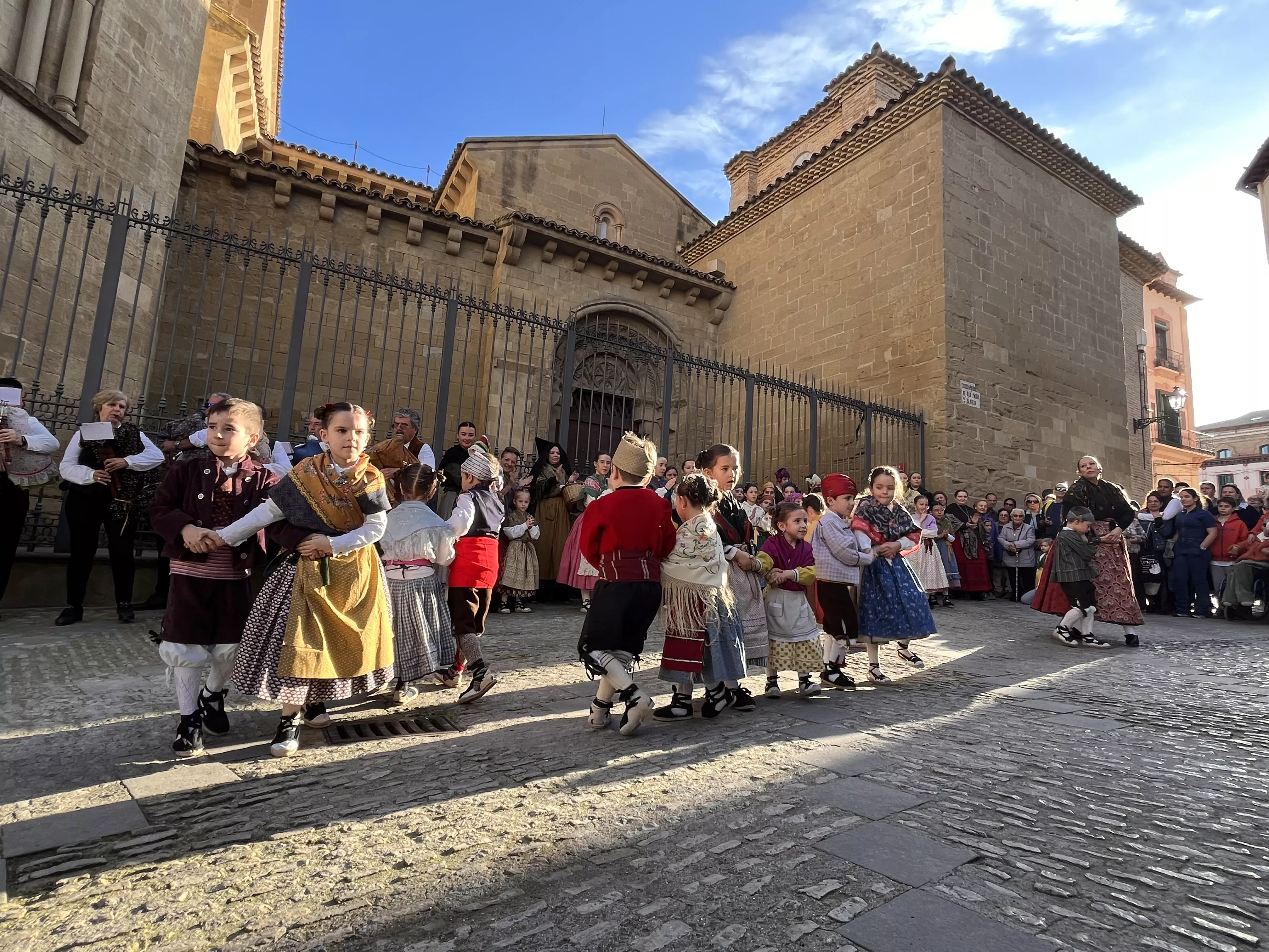 Visita de la Facyde a Huesca. Foto Mercedes Manterola