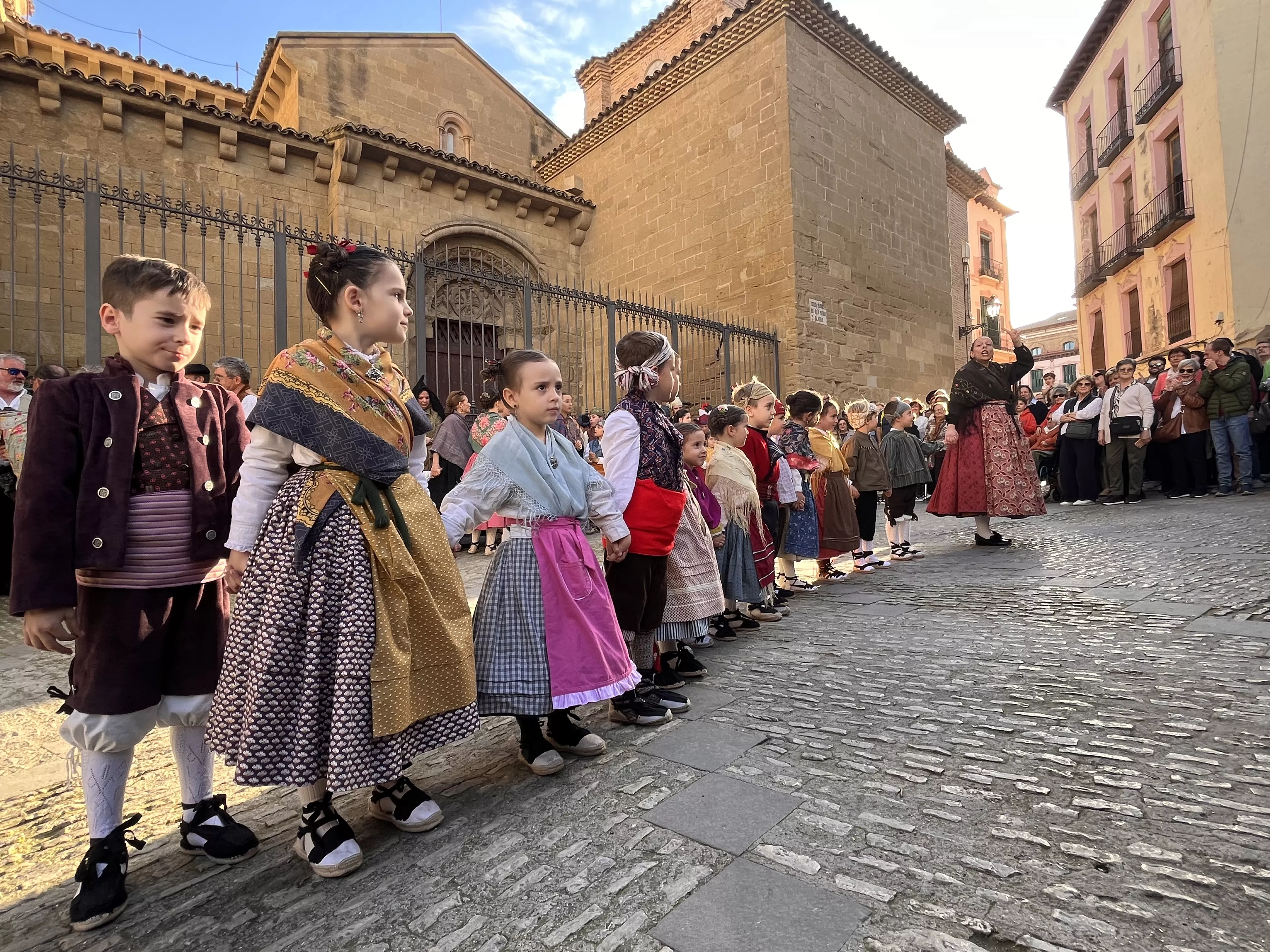 Visita de la Facyde a Huesca. Foto Mercedes Manterola