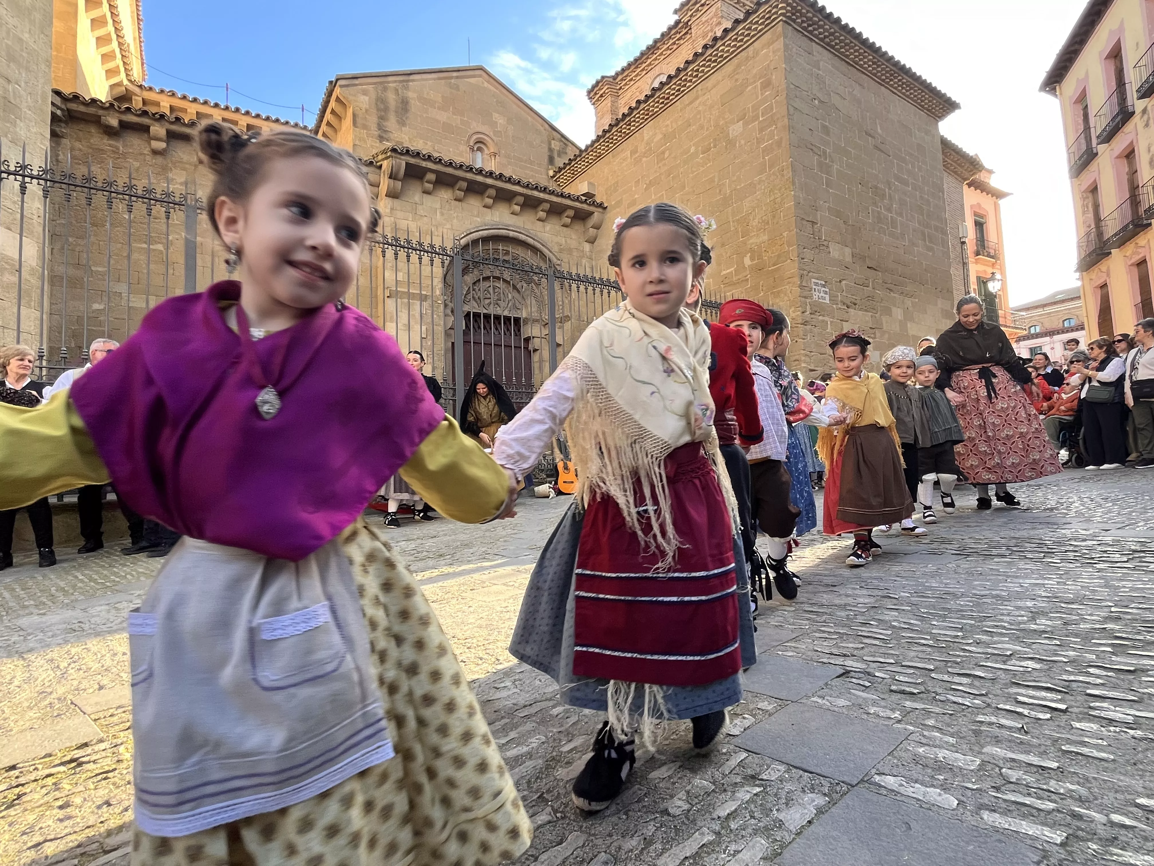 Visita de la Facyde a Huesca. Foto Mercedes Manterola