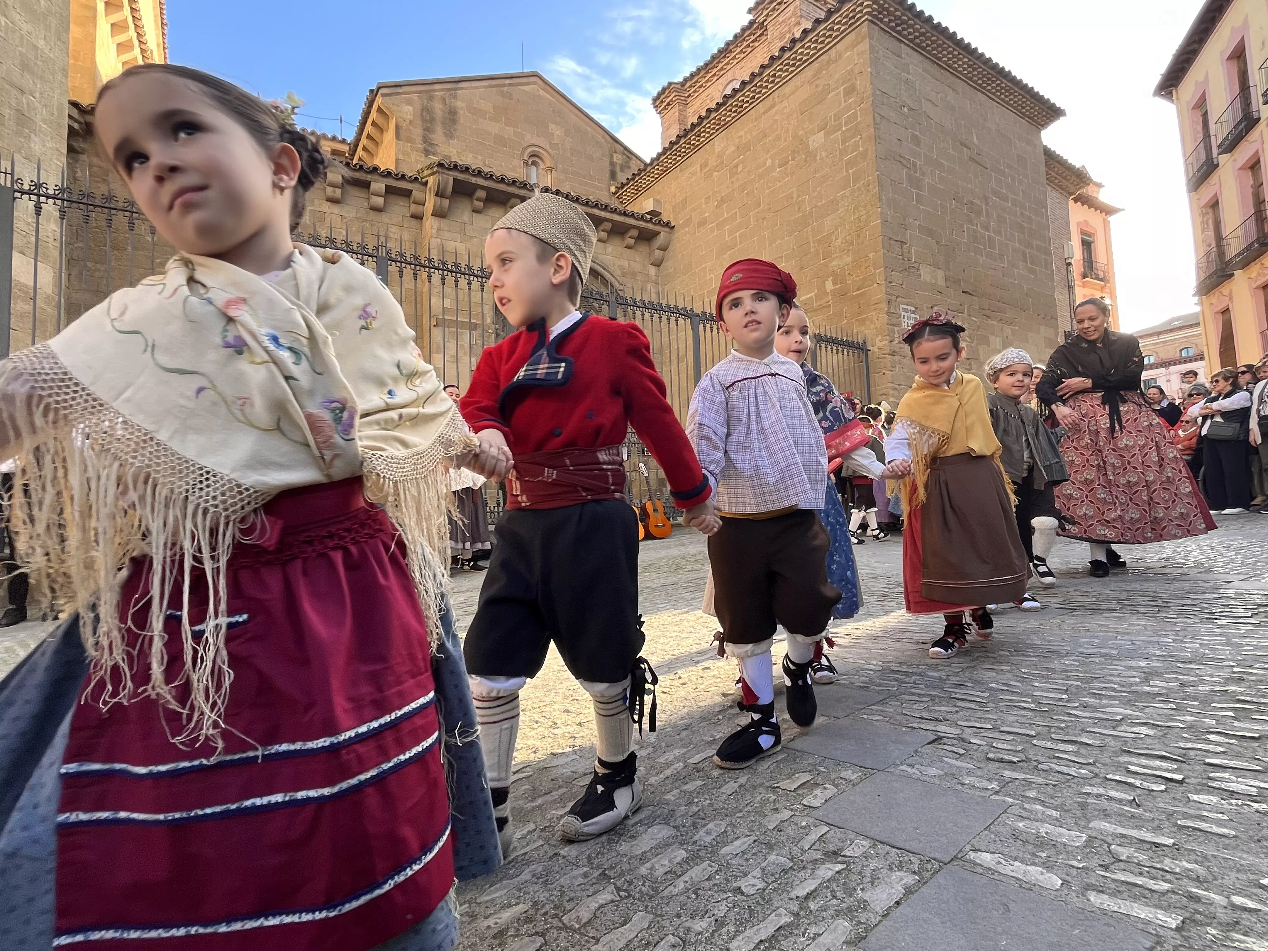 Visita de la Facyde a Huesca. Foto Mercedes Manterola