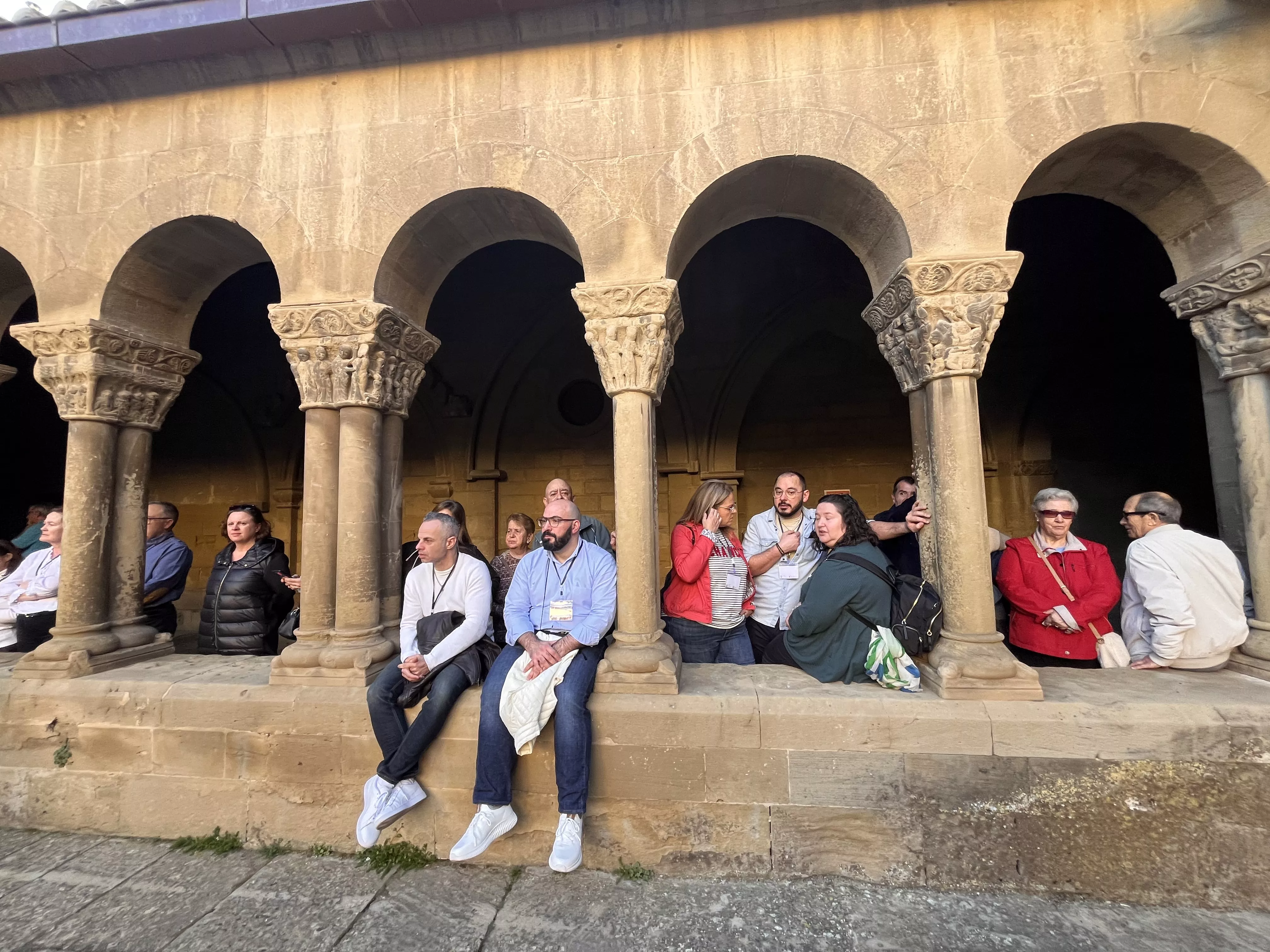Visita de la Facyde a Huesca. Foto Mercedes Manterola