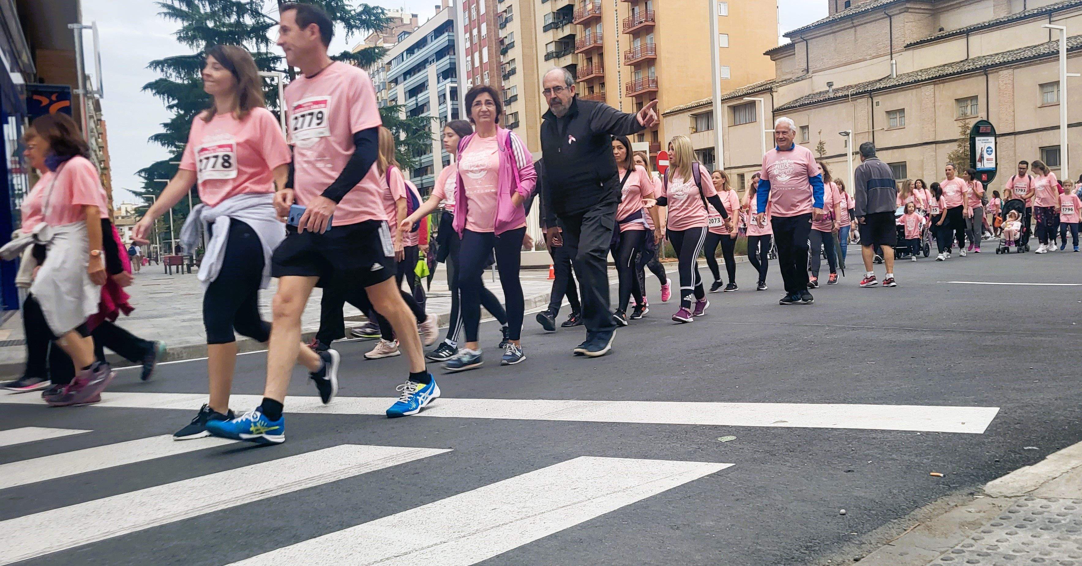 Carrera Huesca contra el cáncer 2022. Foto Myriam Martínez 
