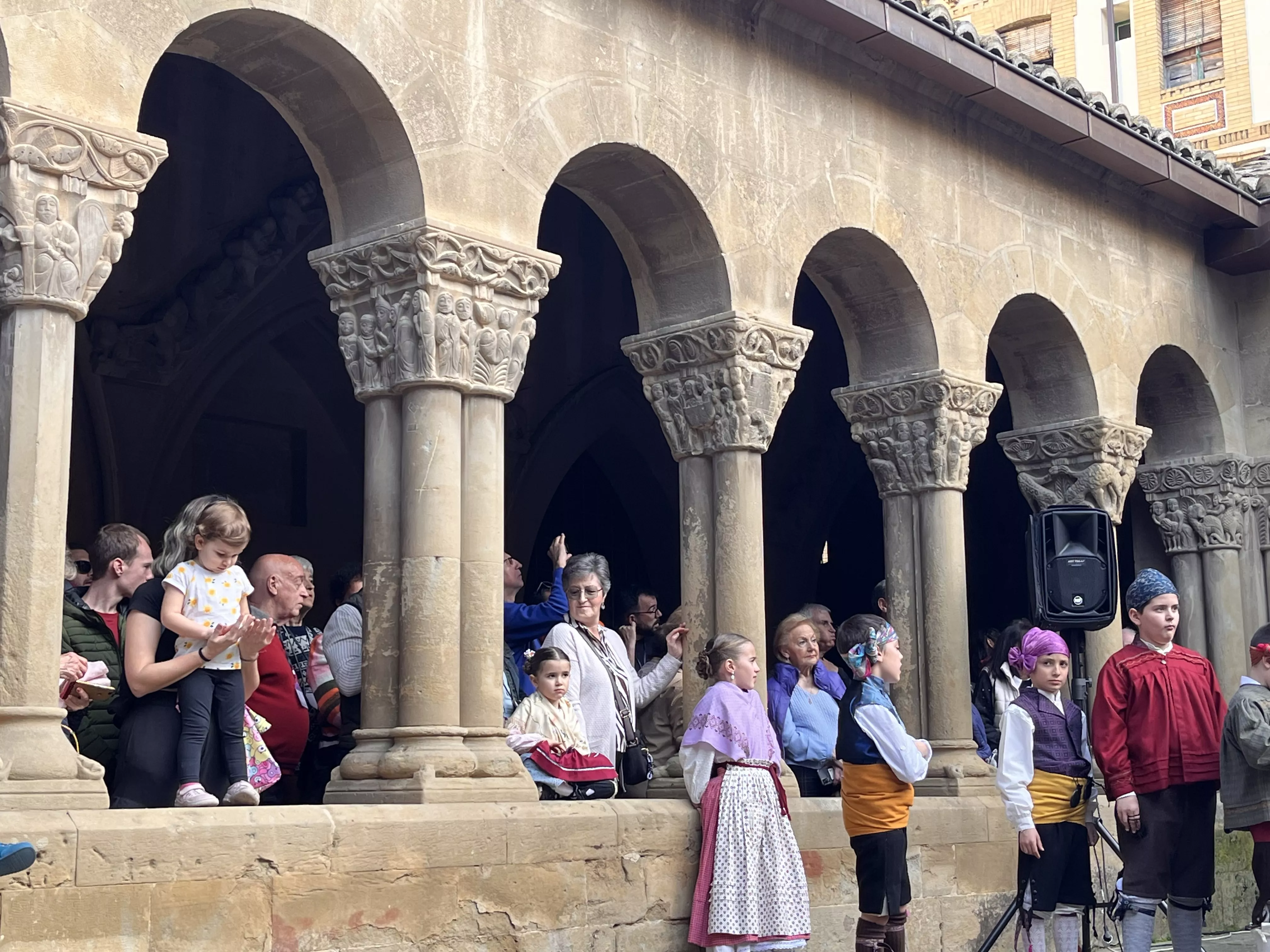 Visita de la Facyde a Huesca. Foto Mercedes Manterola