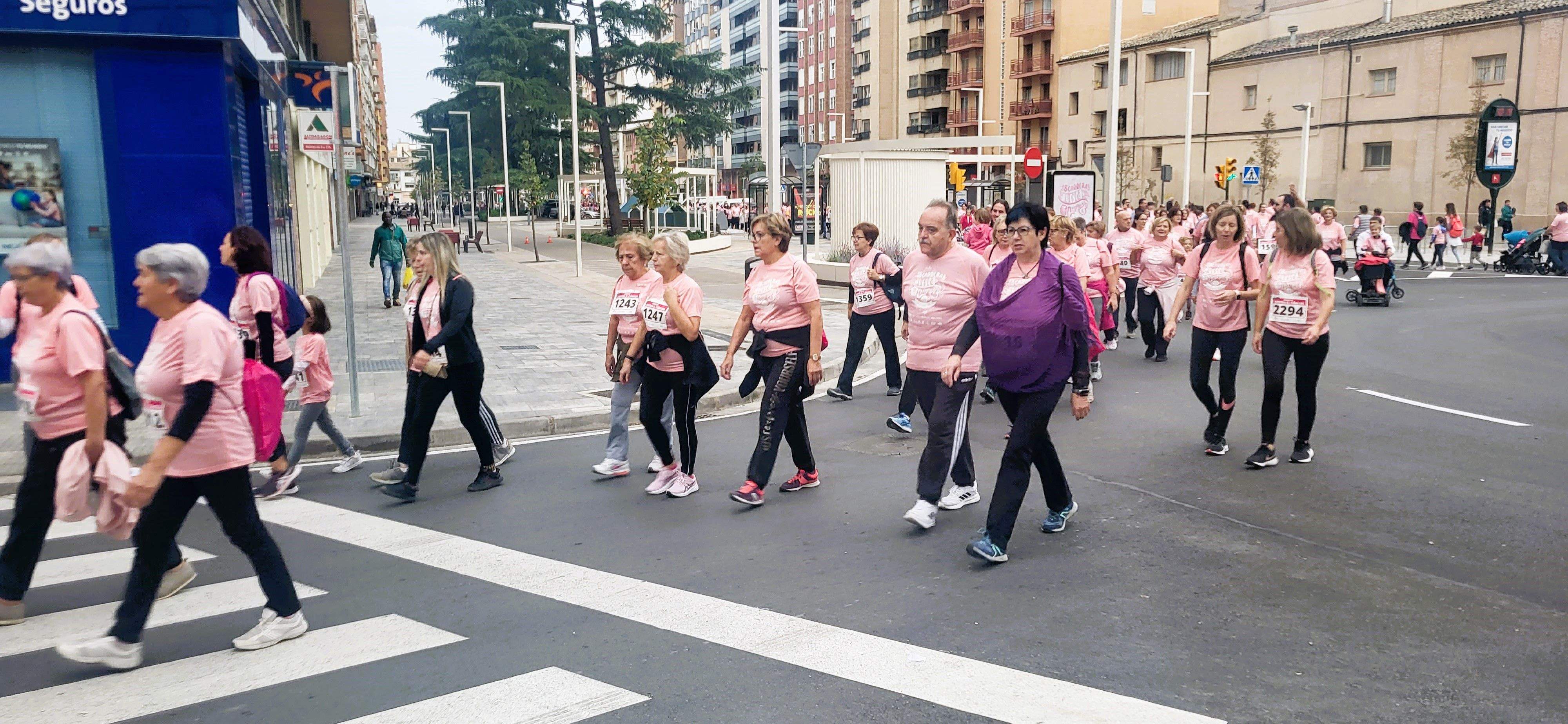 Carrera Huesca contra el cáncer 2022. Foto Myriam Martínez 