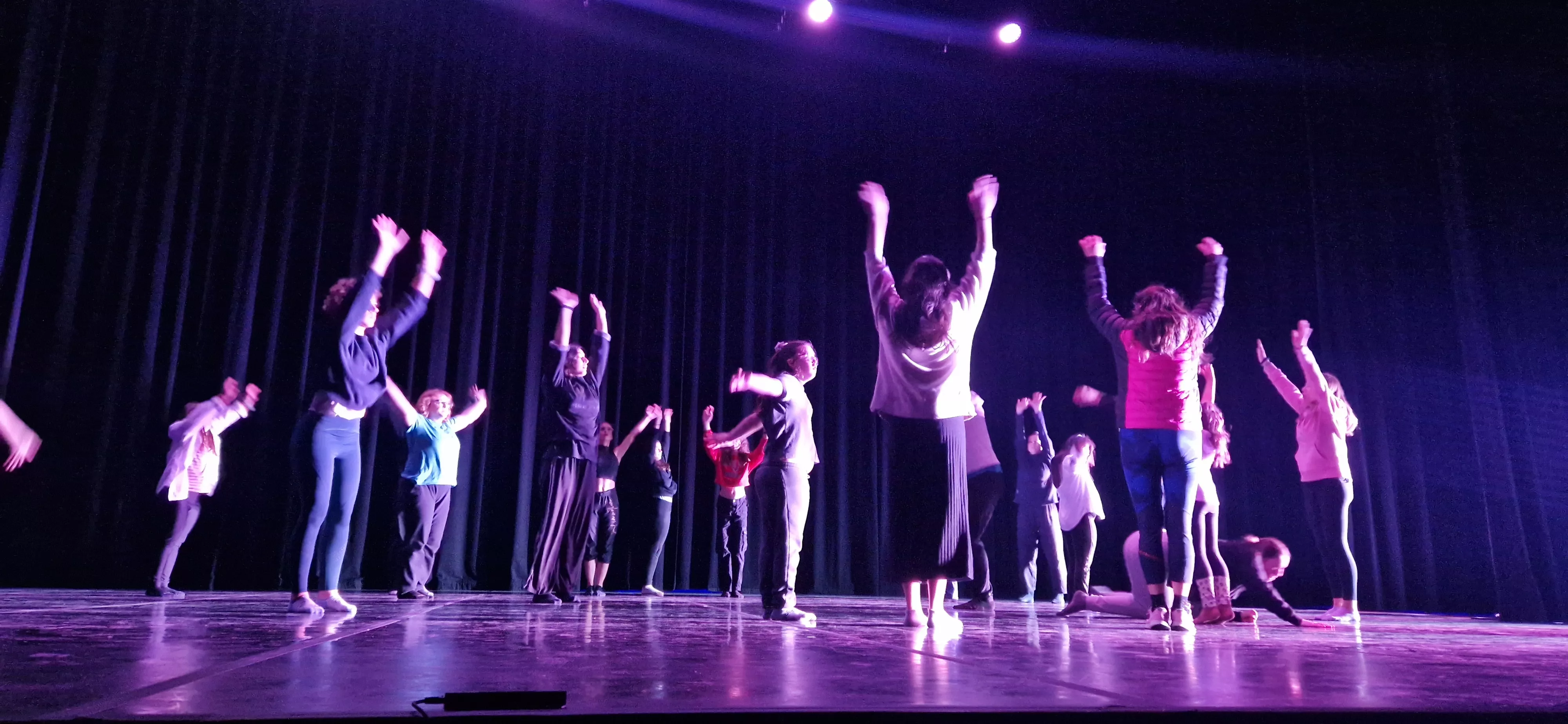 Taller del Grupo de Música y Baile de Down Huesca previo al Cosmos Festival. Foto Myriam Martínez (63)