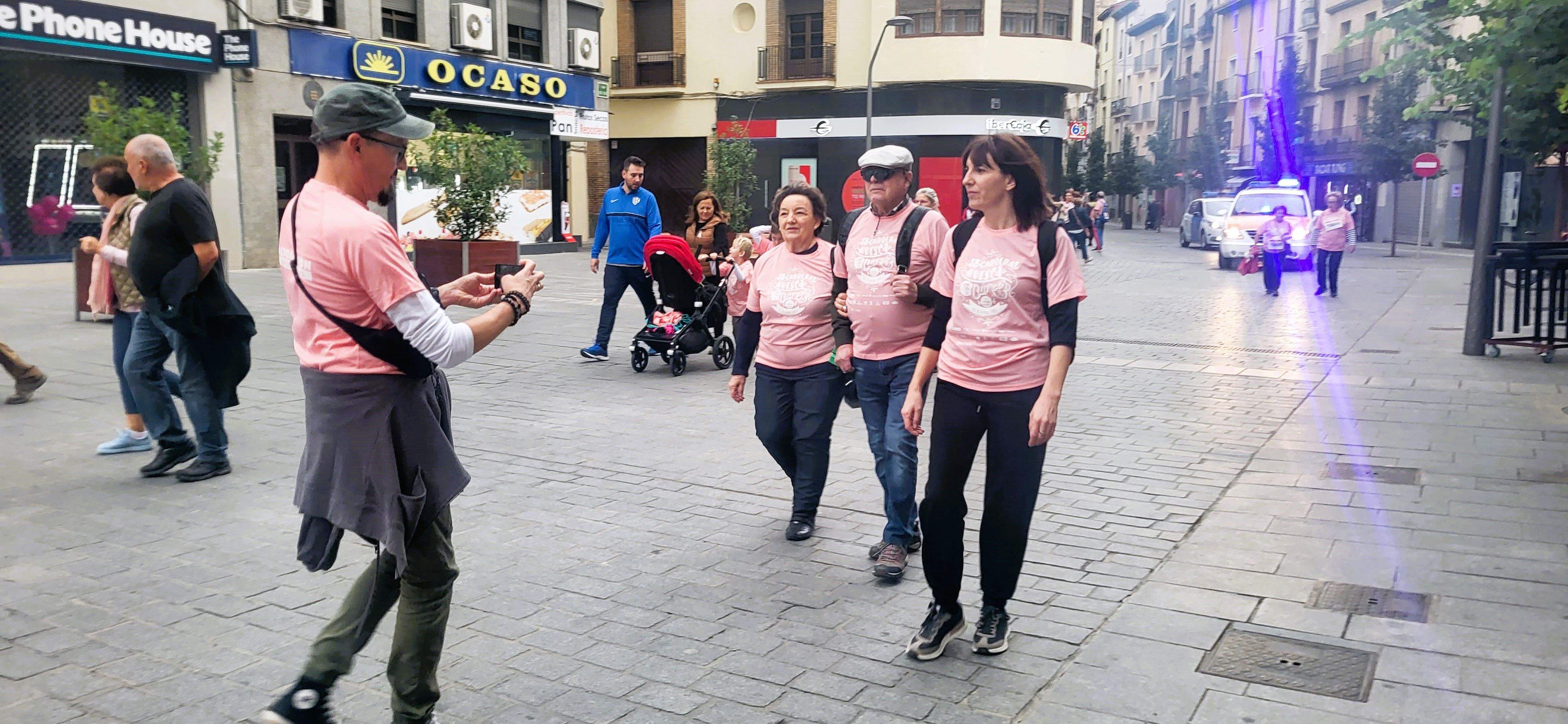 Carrera Huesca contra el cáncer 2022. Foto Myriam Martínez 
