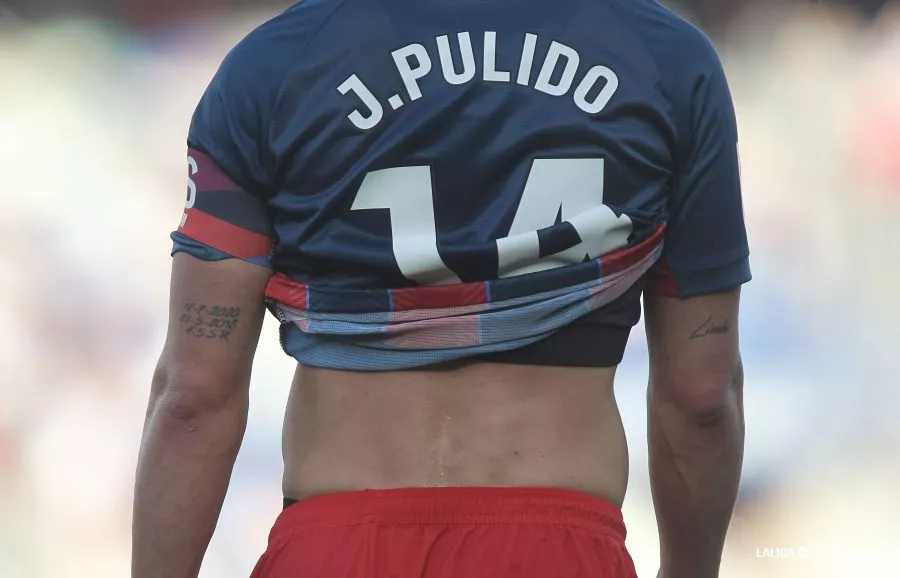 Jorge Pulido, el capitán del Huesca