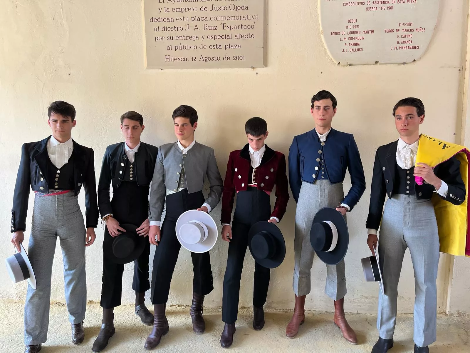 Novilleros.  Foto: A. Mora