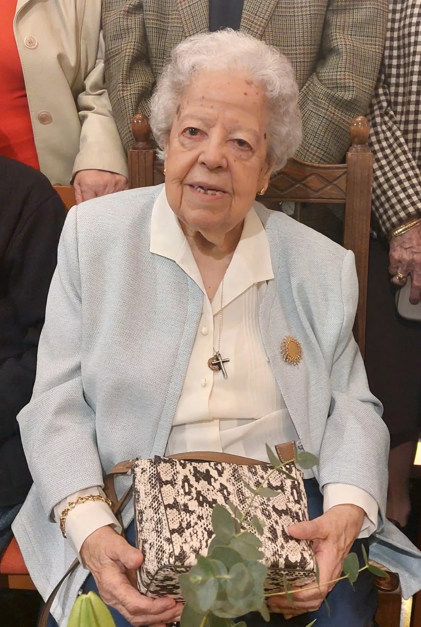 Blanquita López Vinué ha cumplido 100 años.