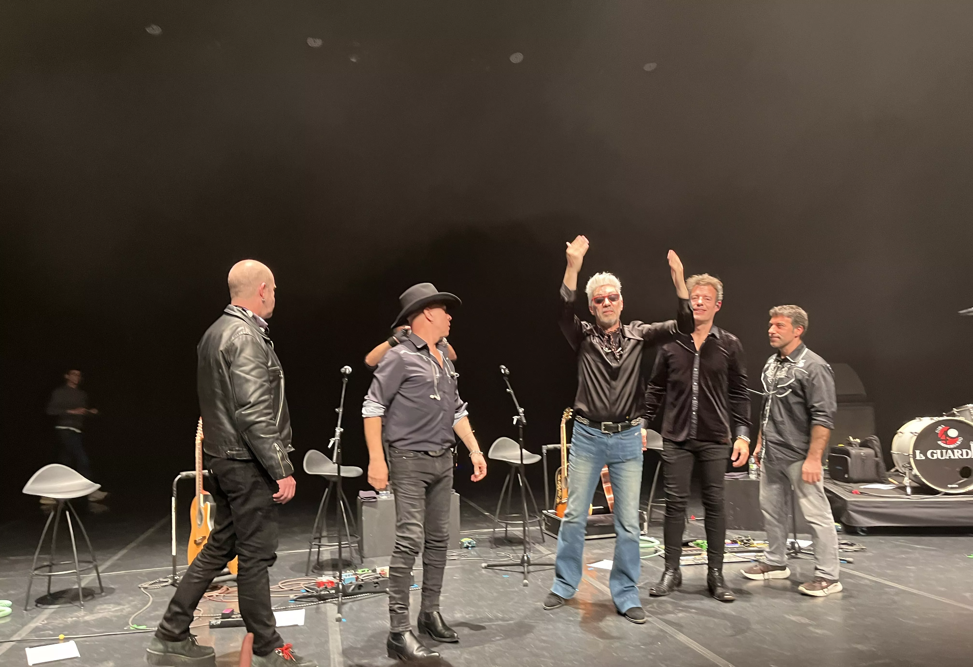 La Guardia en el Cosmos Festival de la Asociación Down. Foto Mercedes Manterola