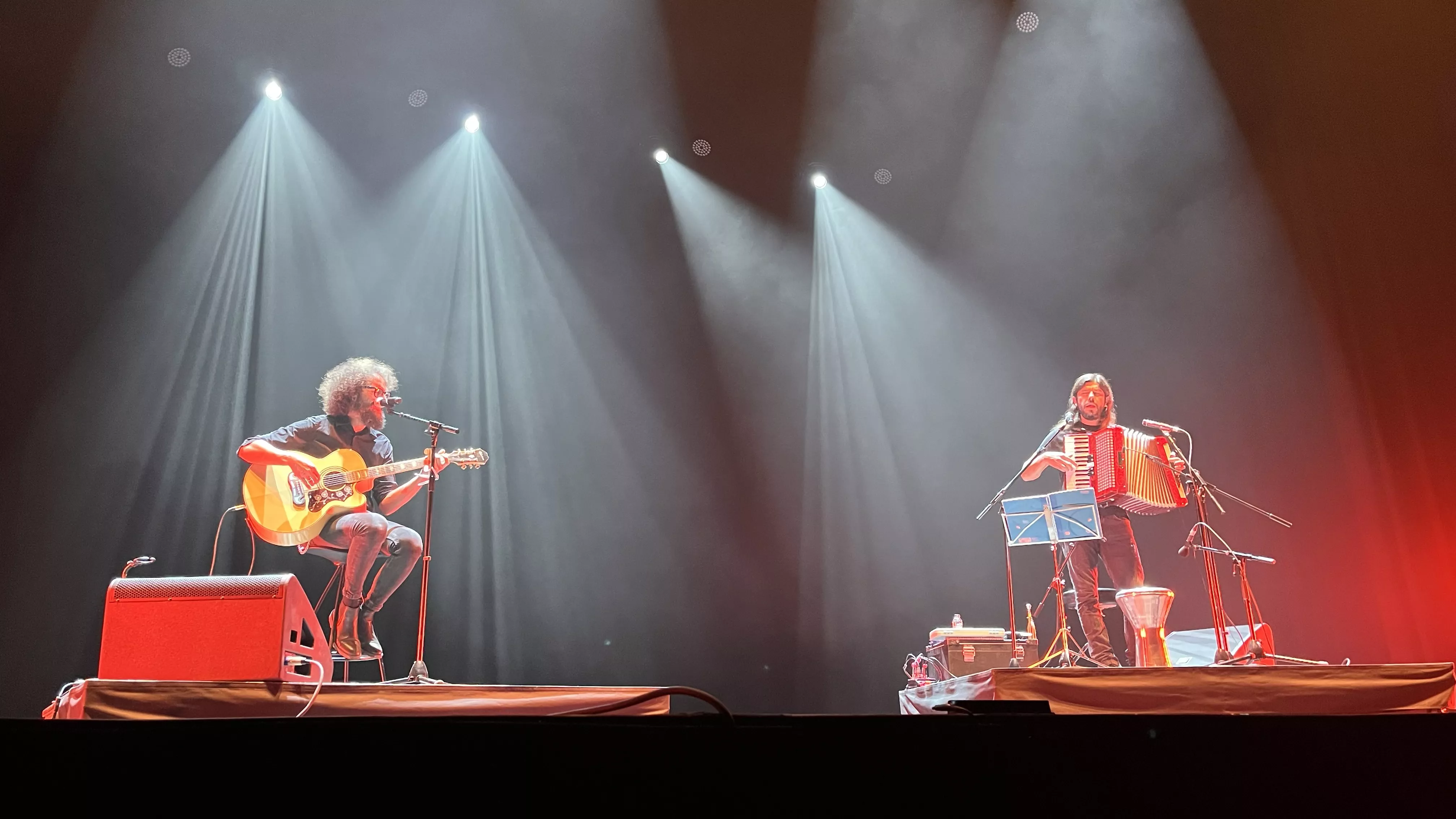 Domador en el Cosmos Festival. Foto Mercedes Manterola