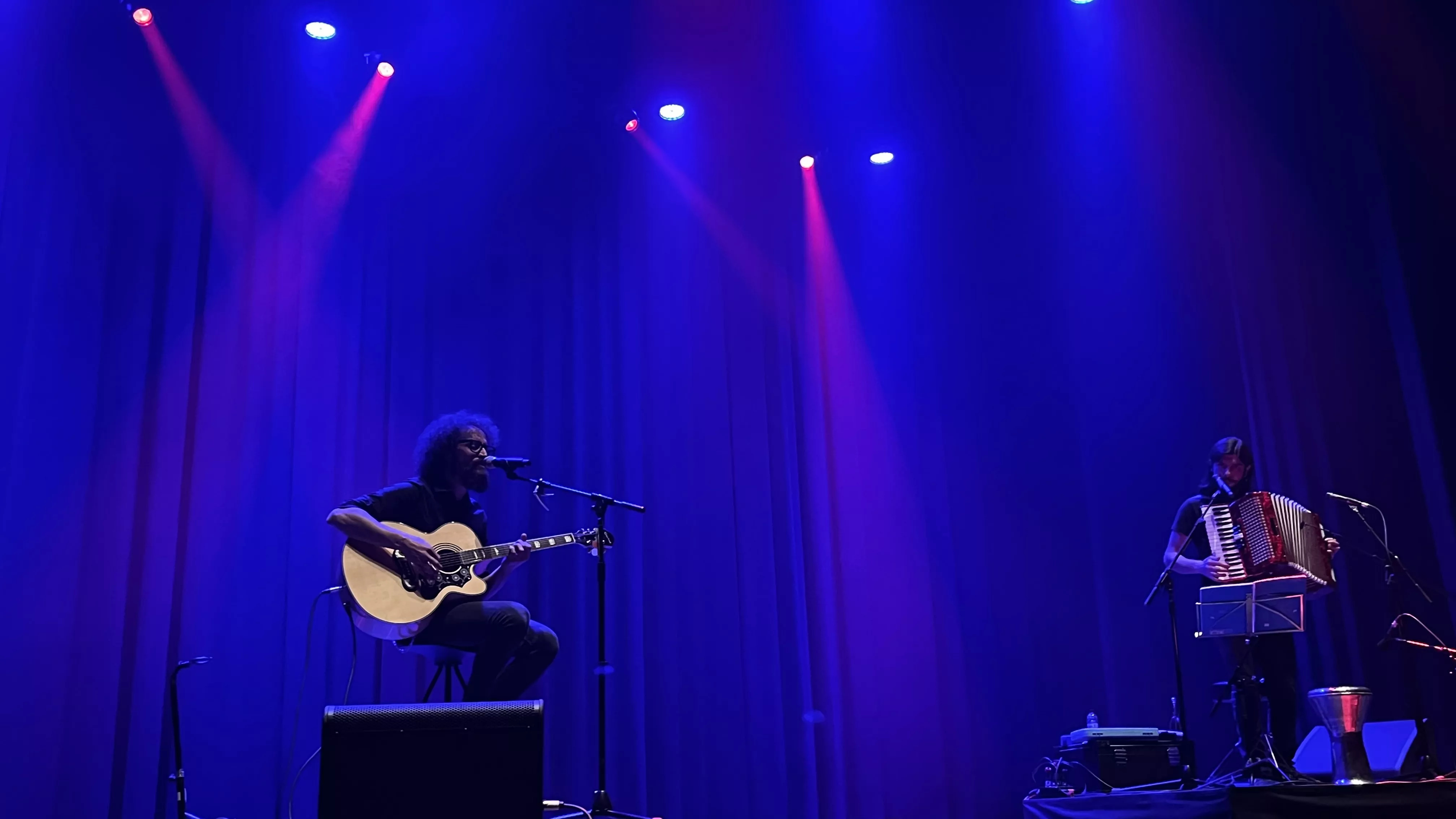 Domador en el Cosmos Festival. Foto Mercedes Manterola