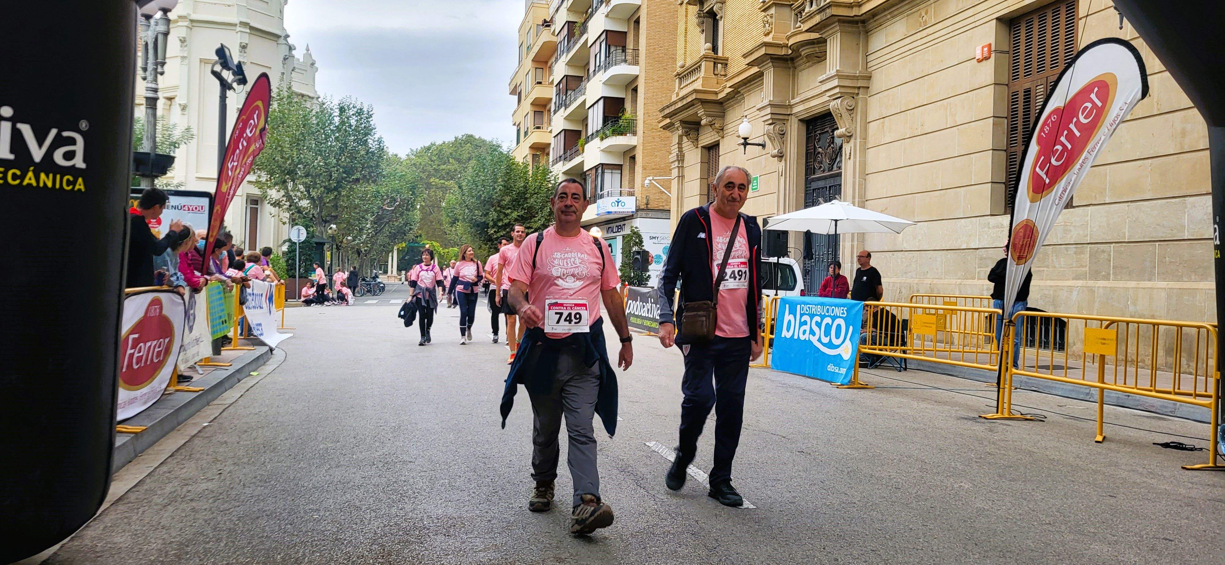 Carrera Huesca contra el cáncer 2022. Foto Myriam Martínez 