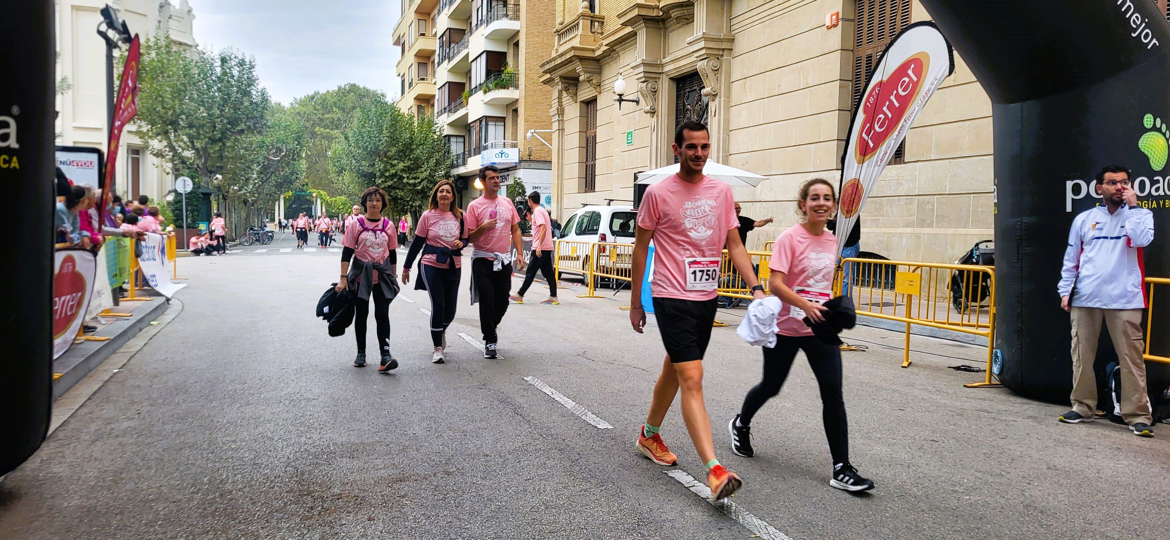 Carrera Huesca contra el cáncer 2022. Foto Myriam Martínez 