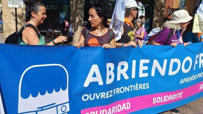 La Caravana Abriendo Fronteras finaliza su ruta después de pasar por Bielsa La Caravana Abriendo Fronteras finaliza su ruta después de pasar por Bielsa