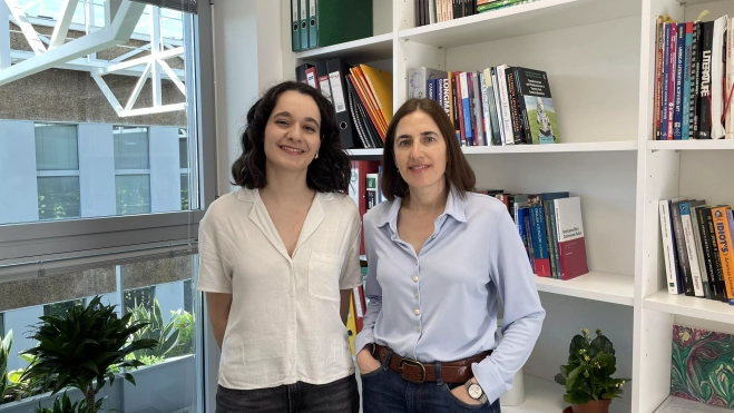 María Abizanda y Sonia Baelo