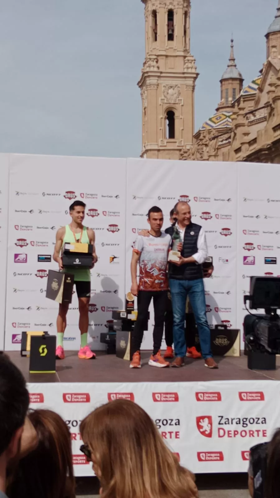 Alberto Puyuelo, ganador del Medio Maratón de Zaragoza