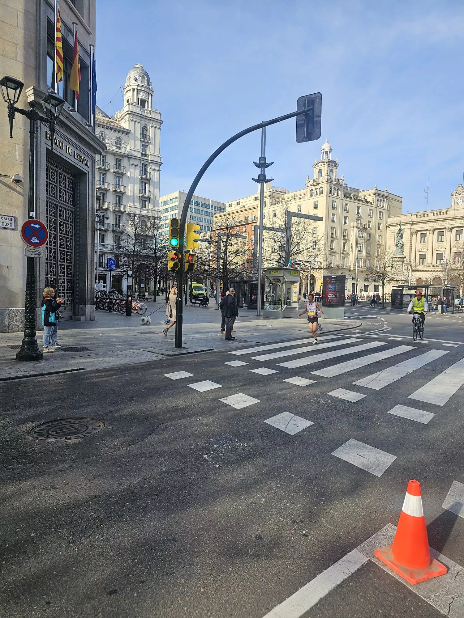 Alberto Puyuelo, ganador del Medio Maratón de Zaragoza