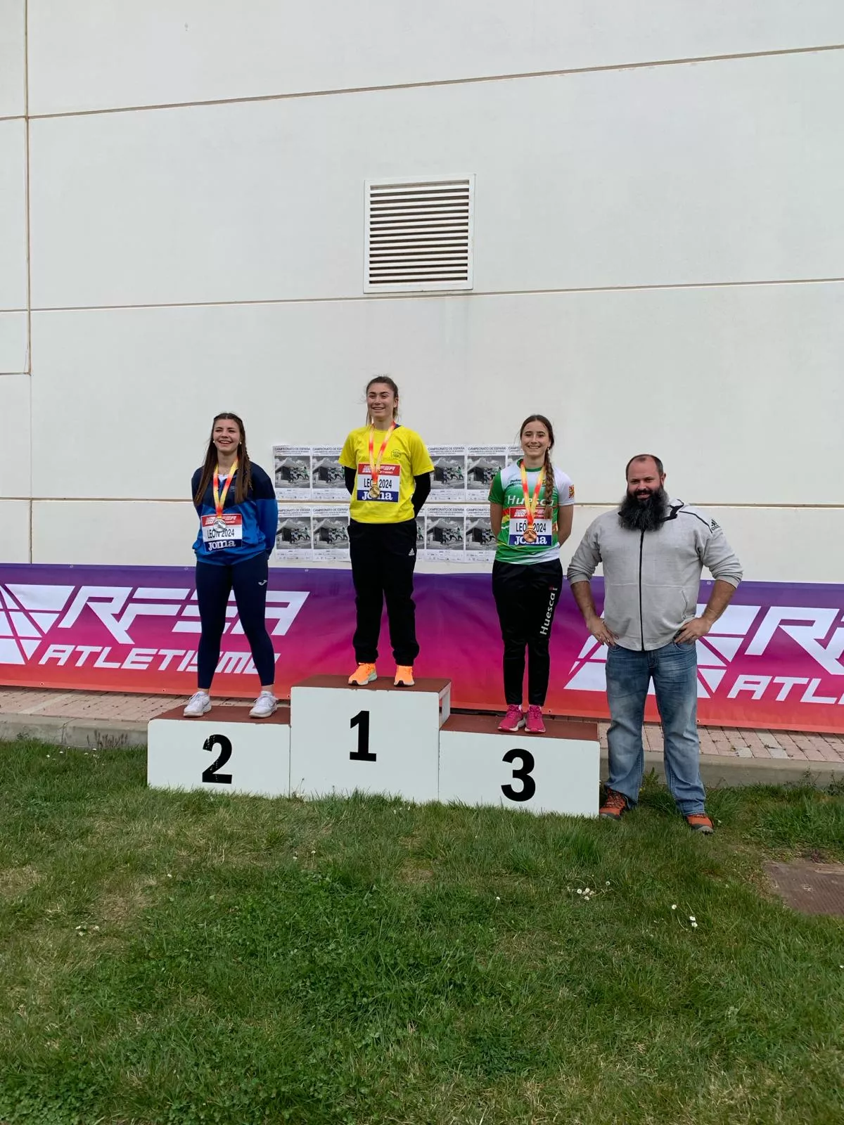 Podio de María Laguarta