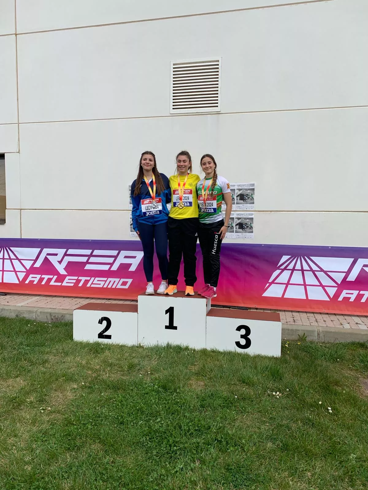 Podio de María Laguarta