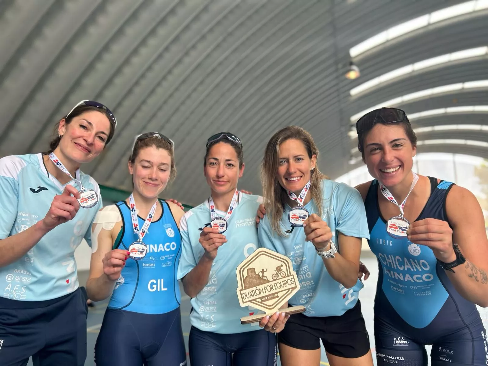 Hinaco CC Monzón femenino.