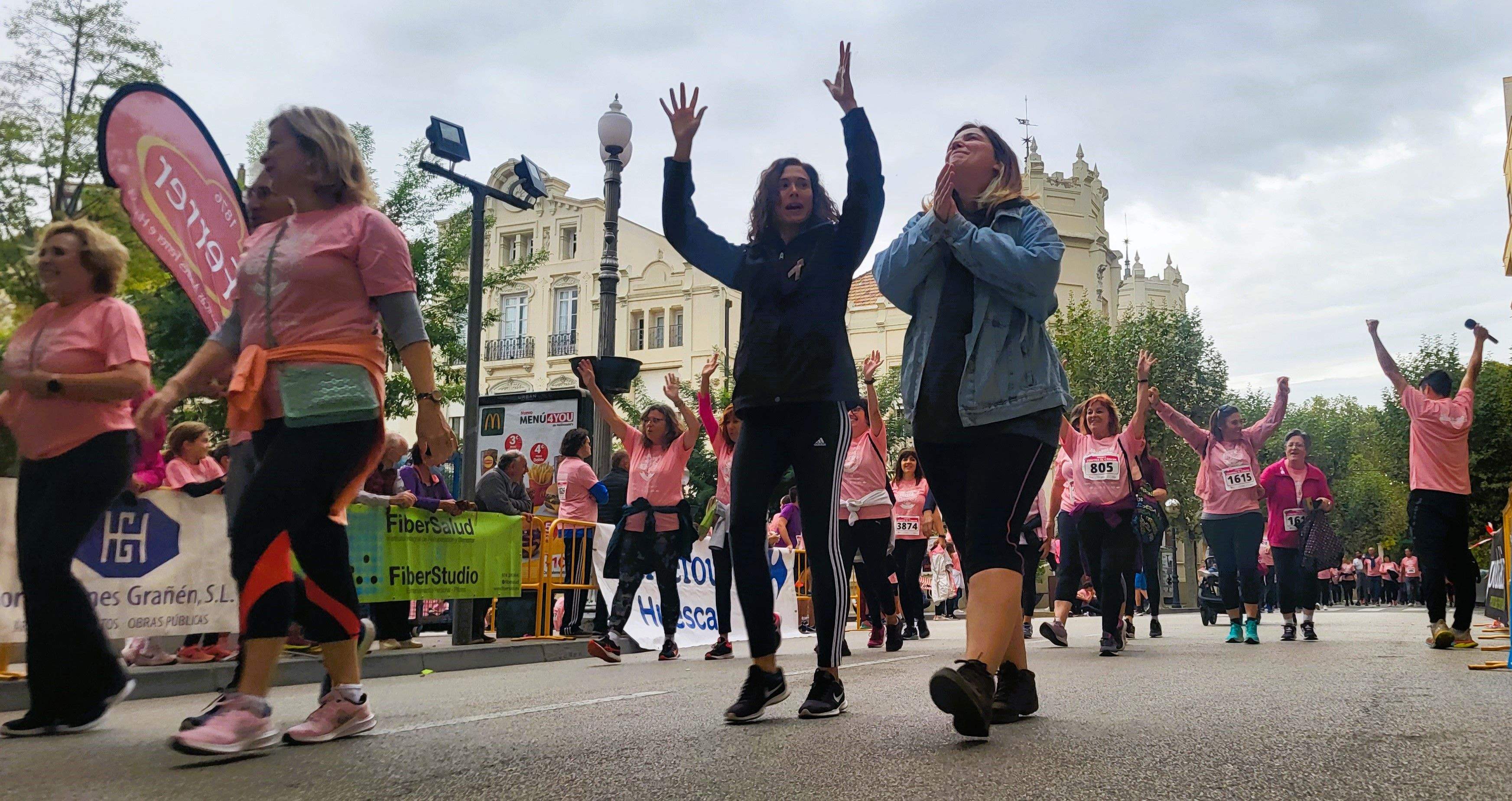 Carrera Huesca contra el cáncer 2022. Foto Myriam Martínez 