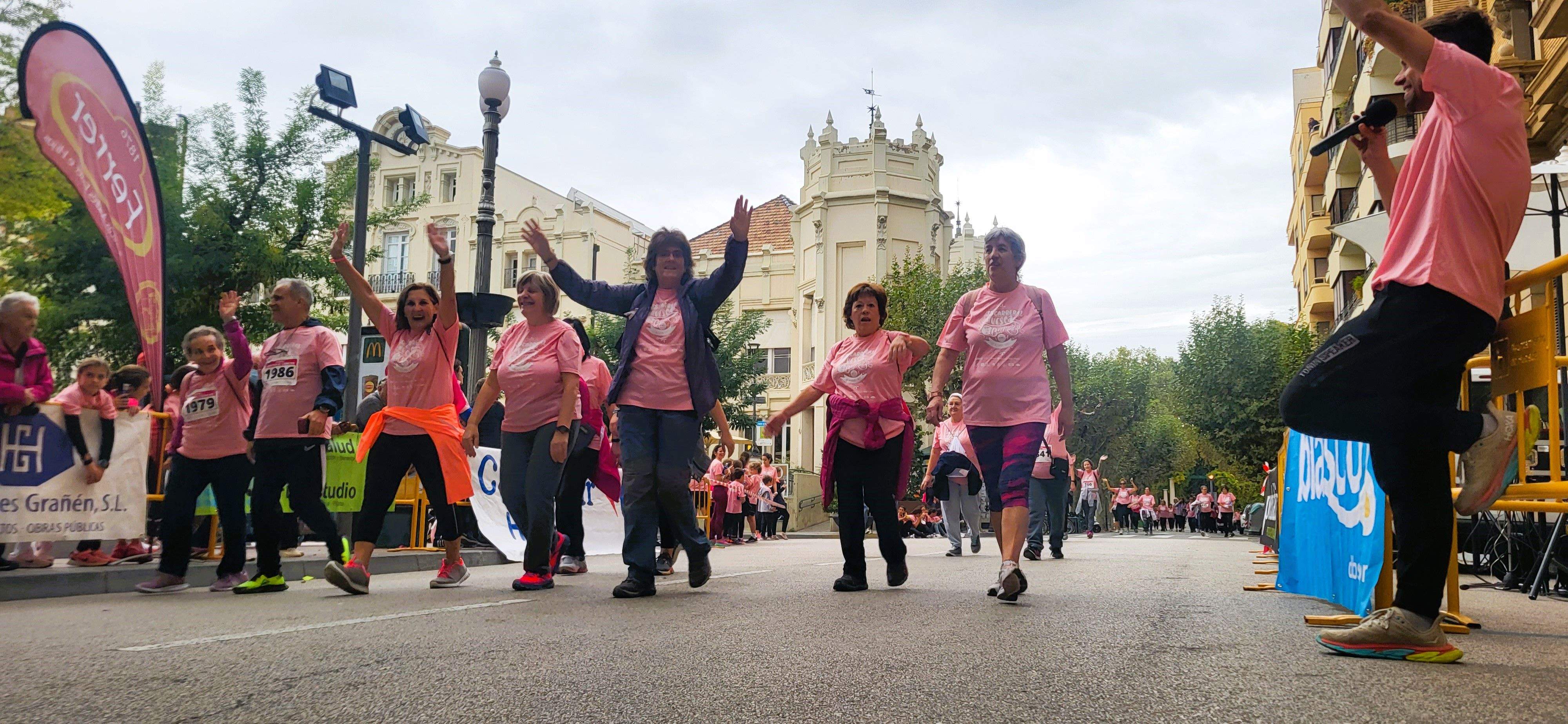 Carrera Huesca contra el cáncer 2022. Foto Myriam Martínez 