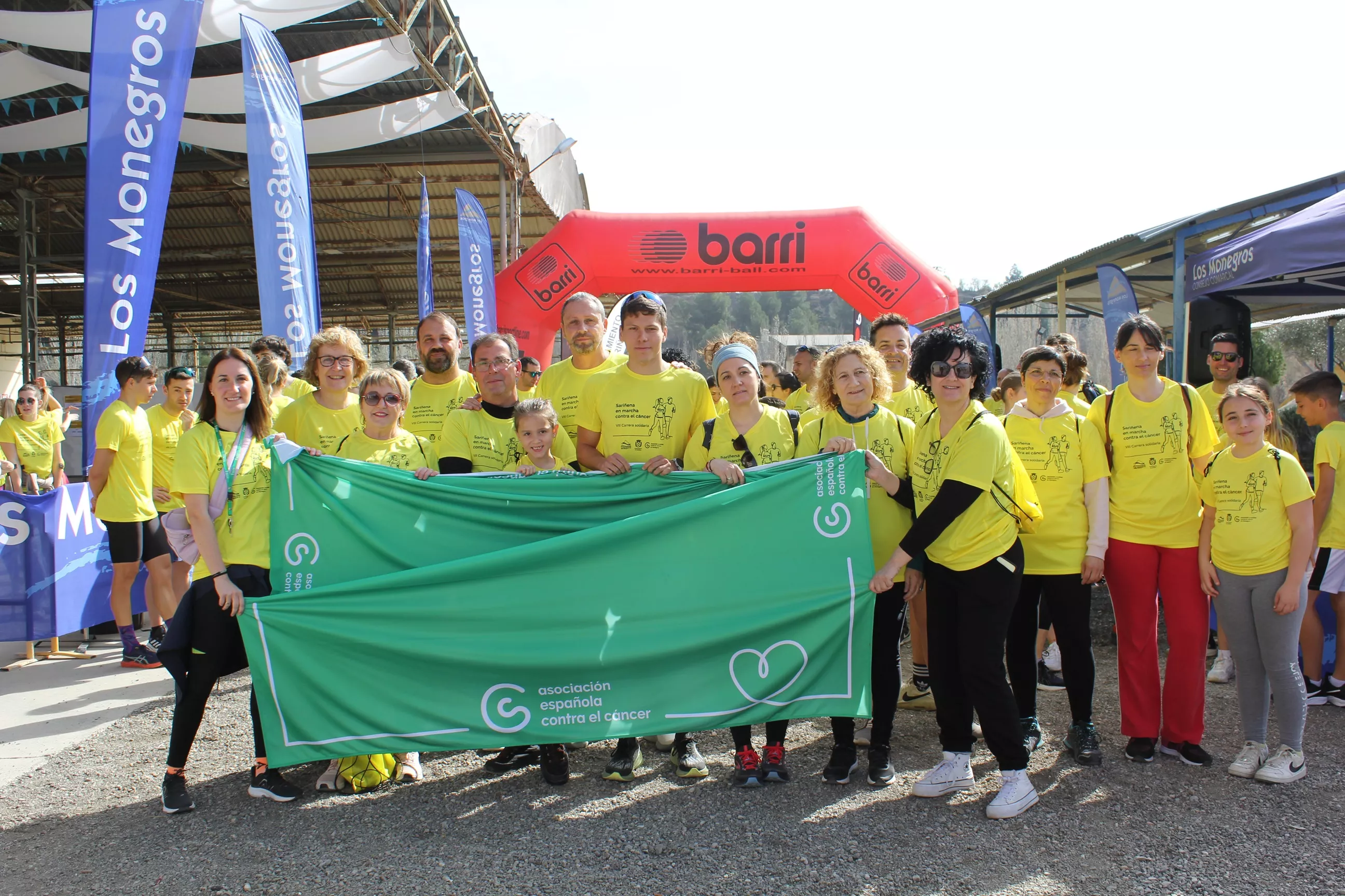 VIII Carrera contra el Cáncer en Sariñena. 