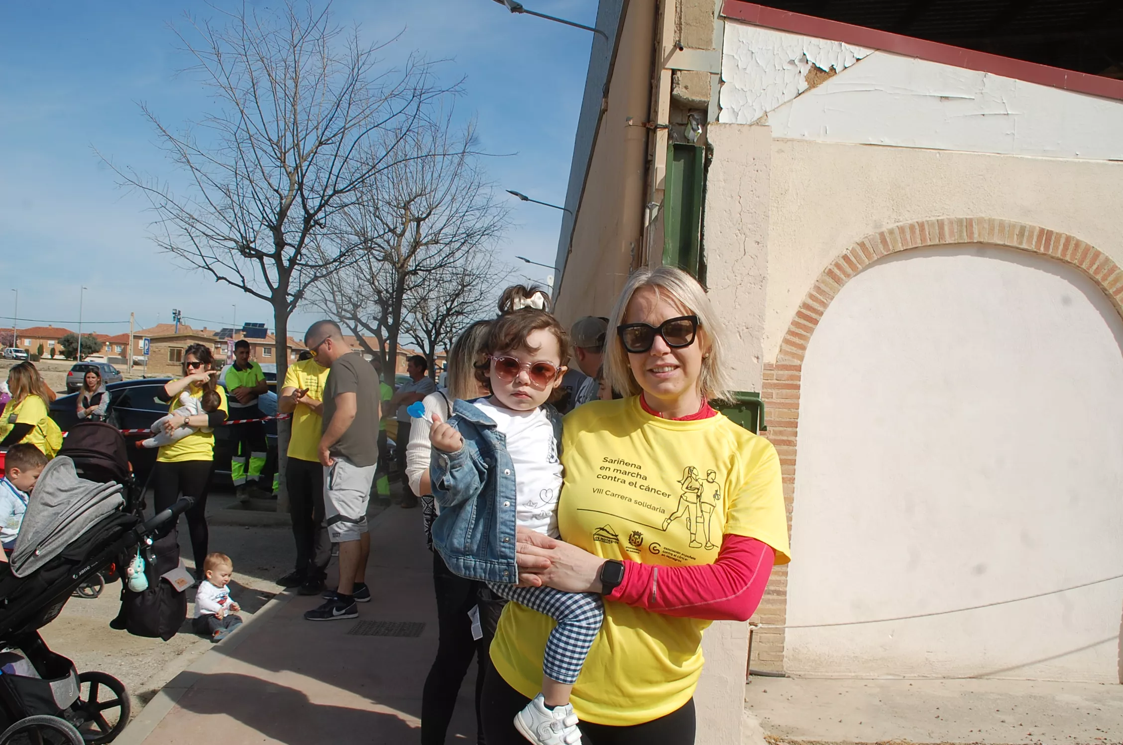 VIII Carrera contra el Cáncer en Sariñena. 