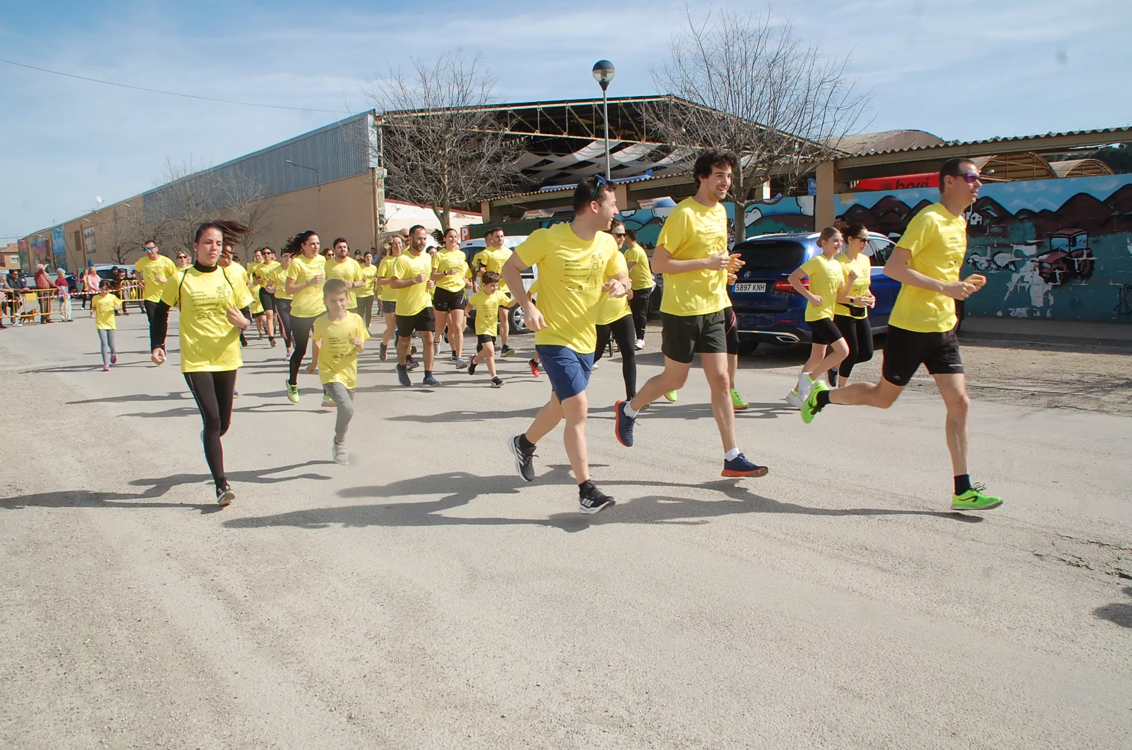 VIII Carrera contra el Cáncer en Sariñena. 