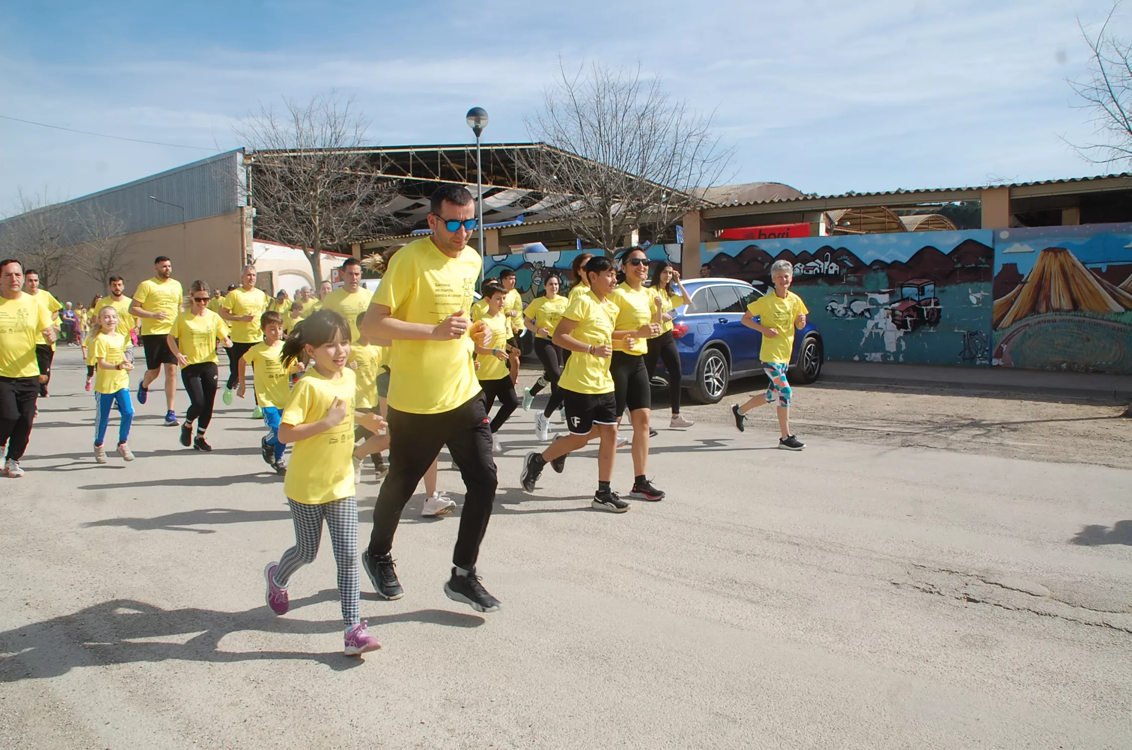 VIII Carrera contra el Cáncer en Sariñena. 