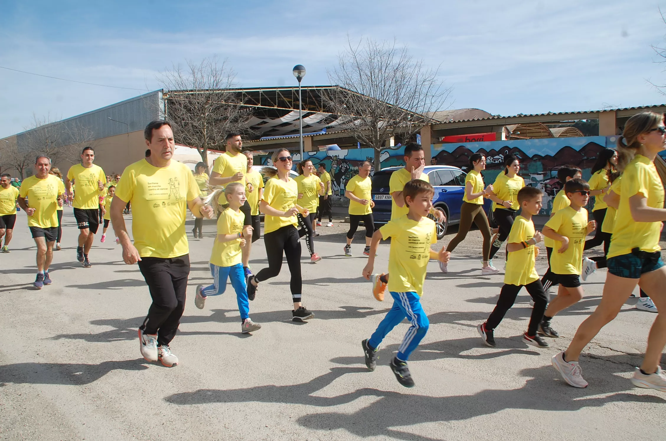 VIII Carrera contra el Cáncer en Sariñena. 