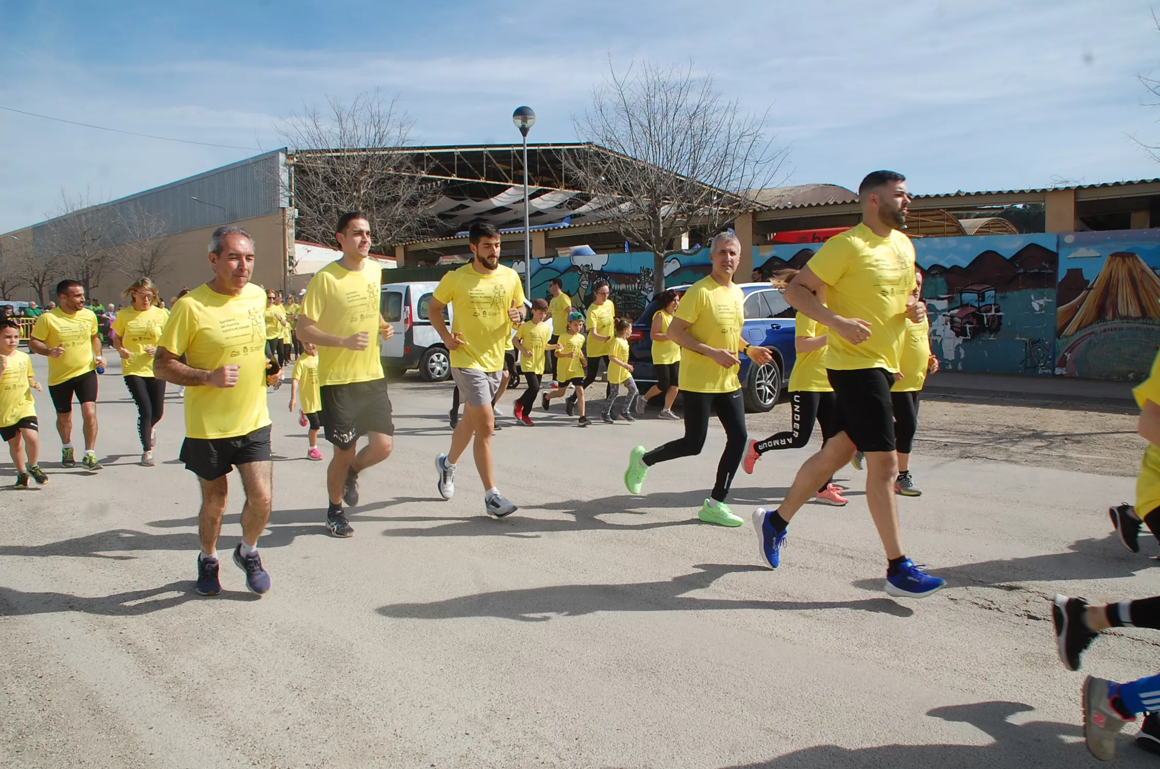 VIII Carrera contra el Cáncer en Sariñena. 