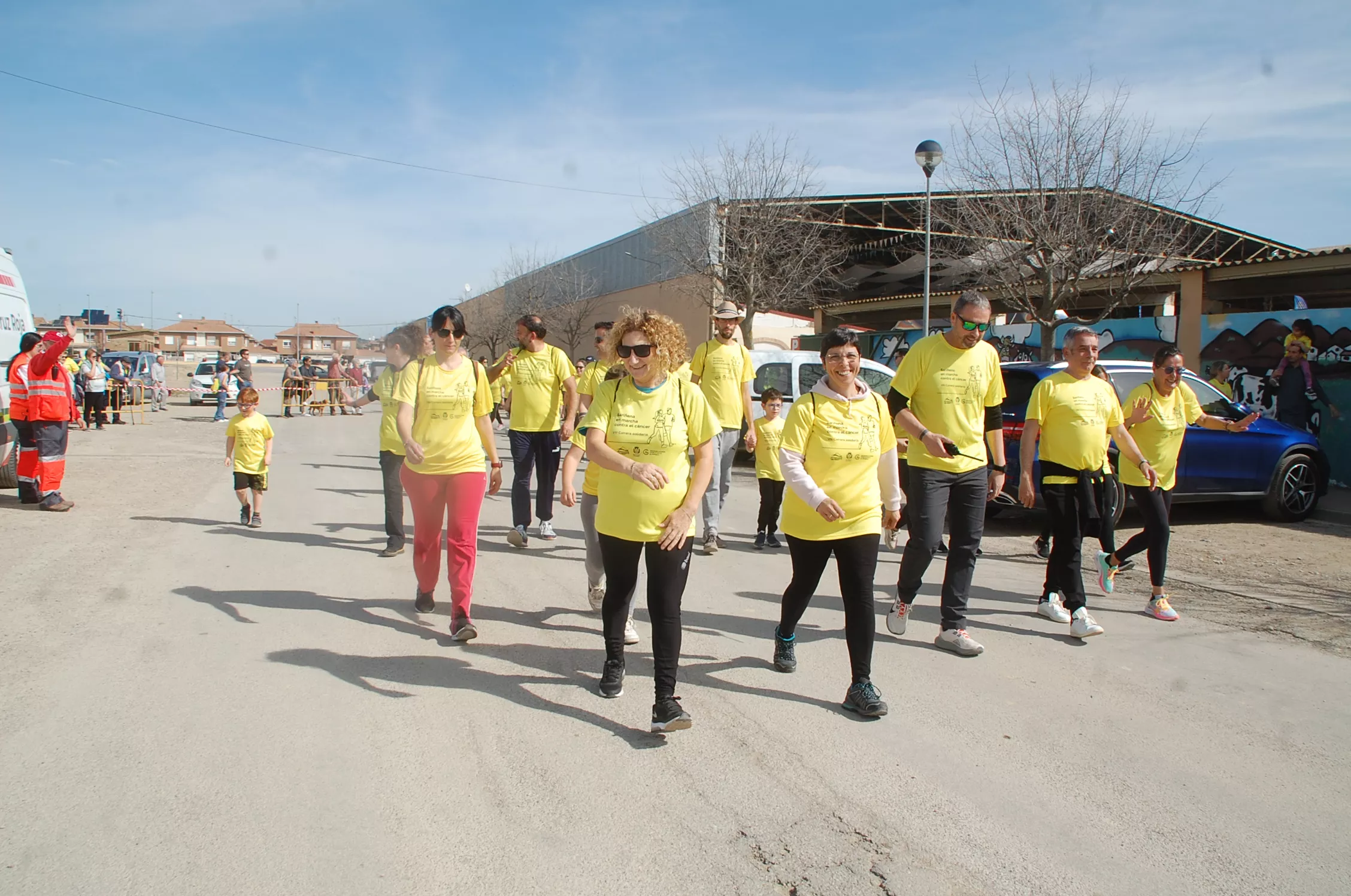 VIII Carrera contra el Cáncer en Sariñena. 
