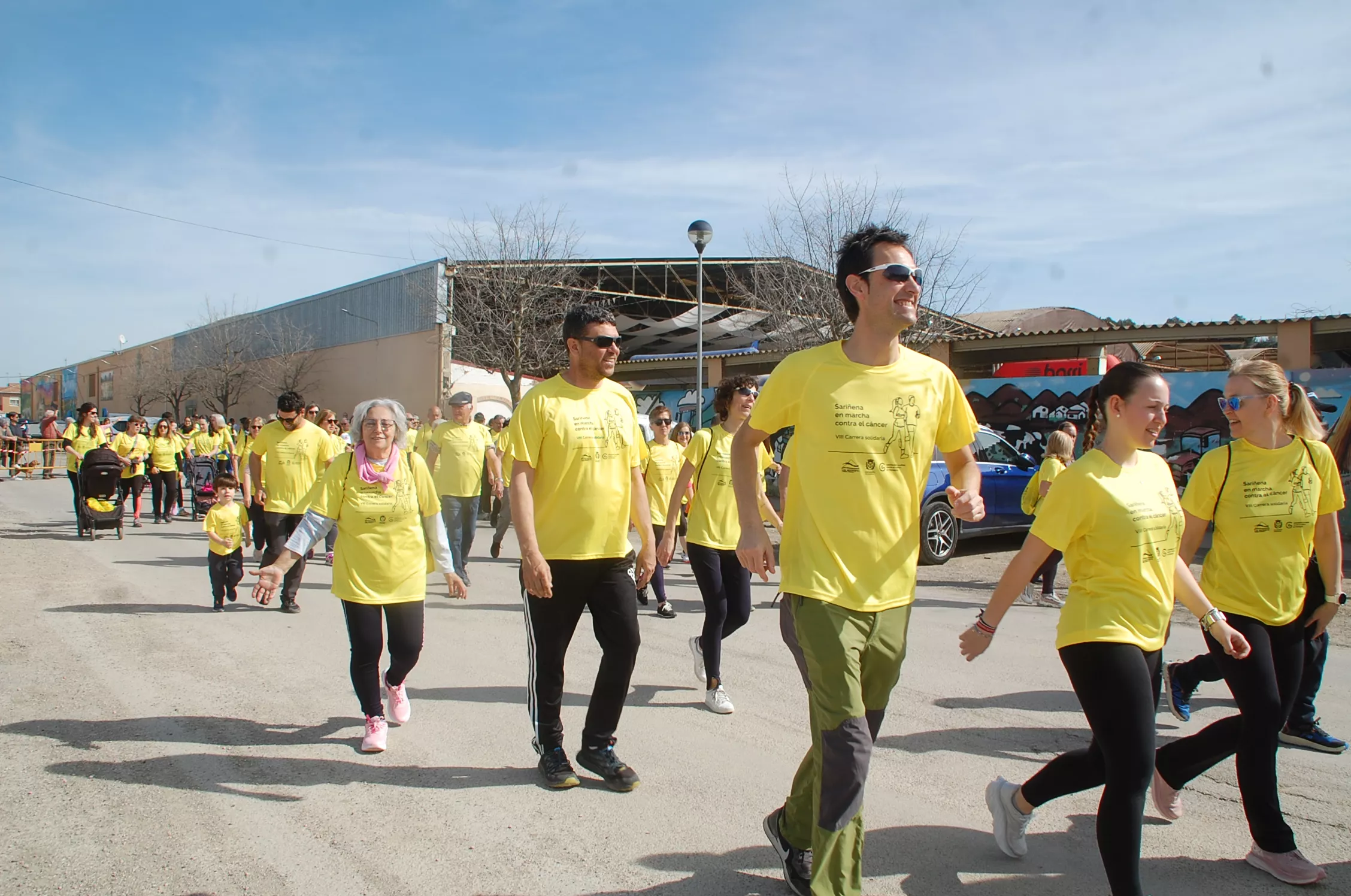 VIII Carrera contra el Cáncer en Sariñena. 
