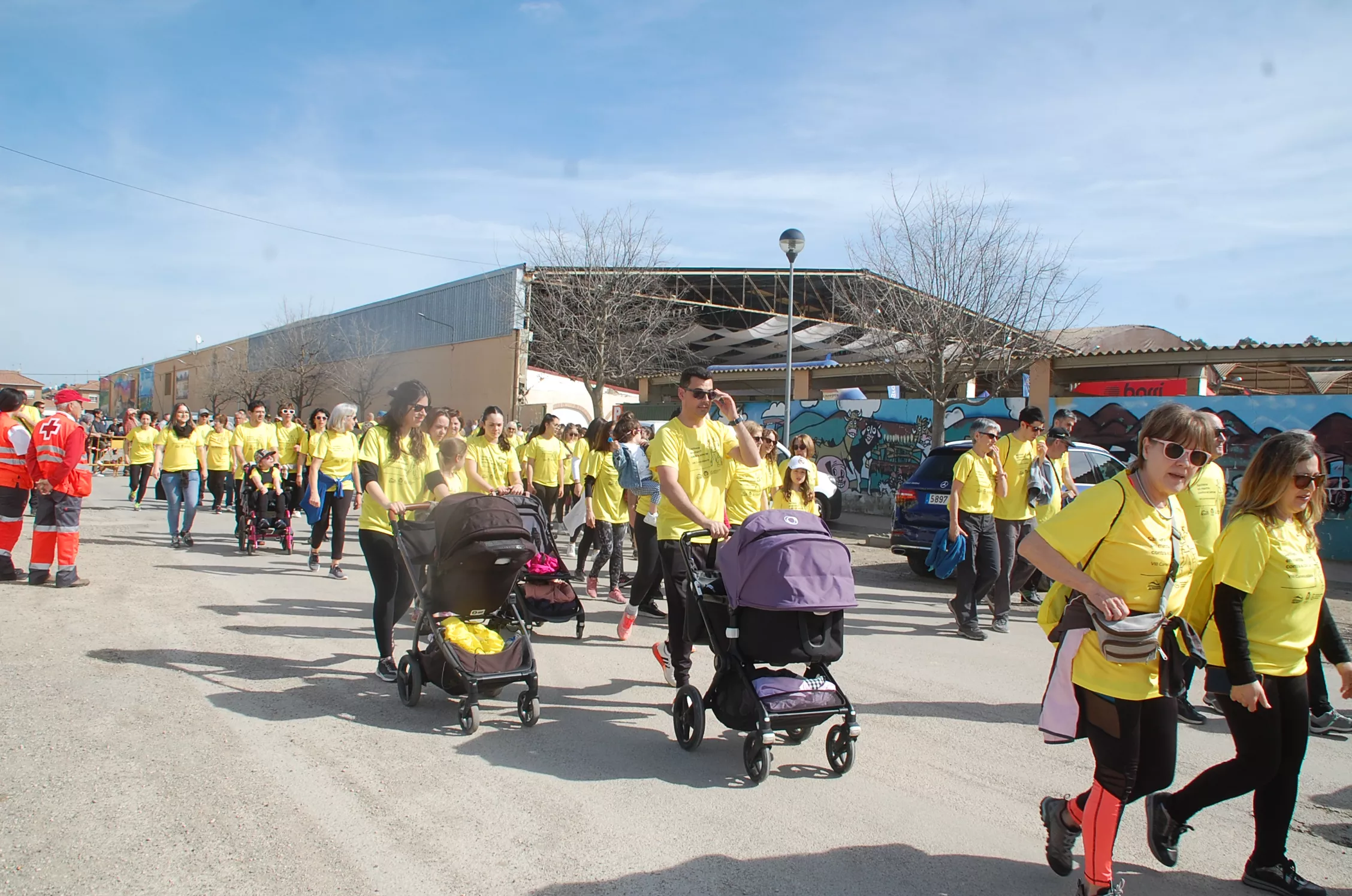 VIII Carrera contra el Cáncer en Sariñena. 