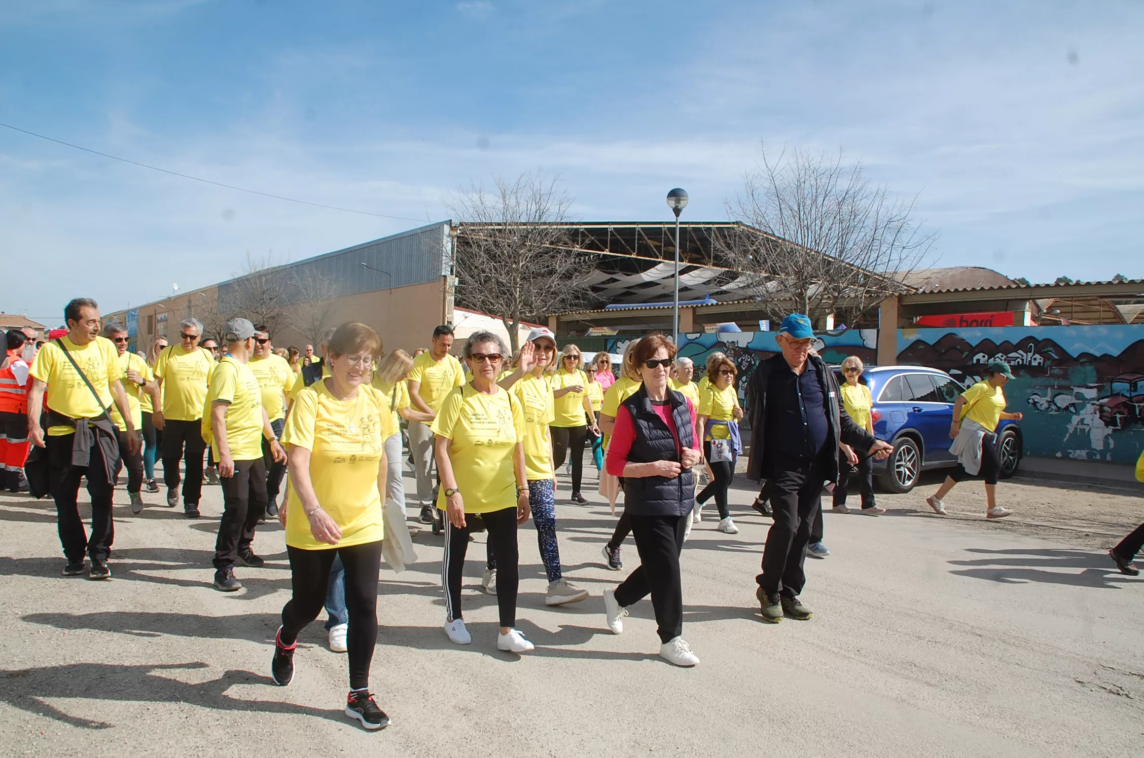 VIII Carrera contra el Cáncer en Sariñena. 