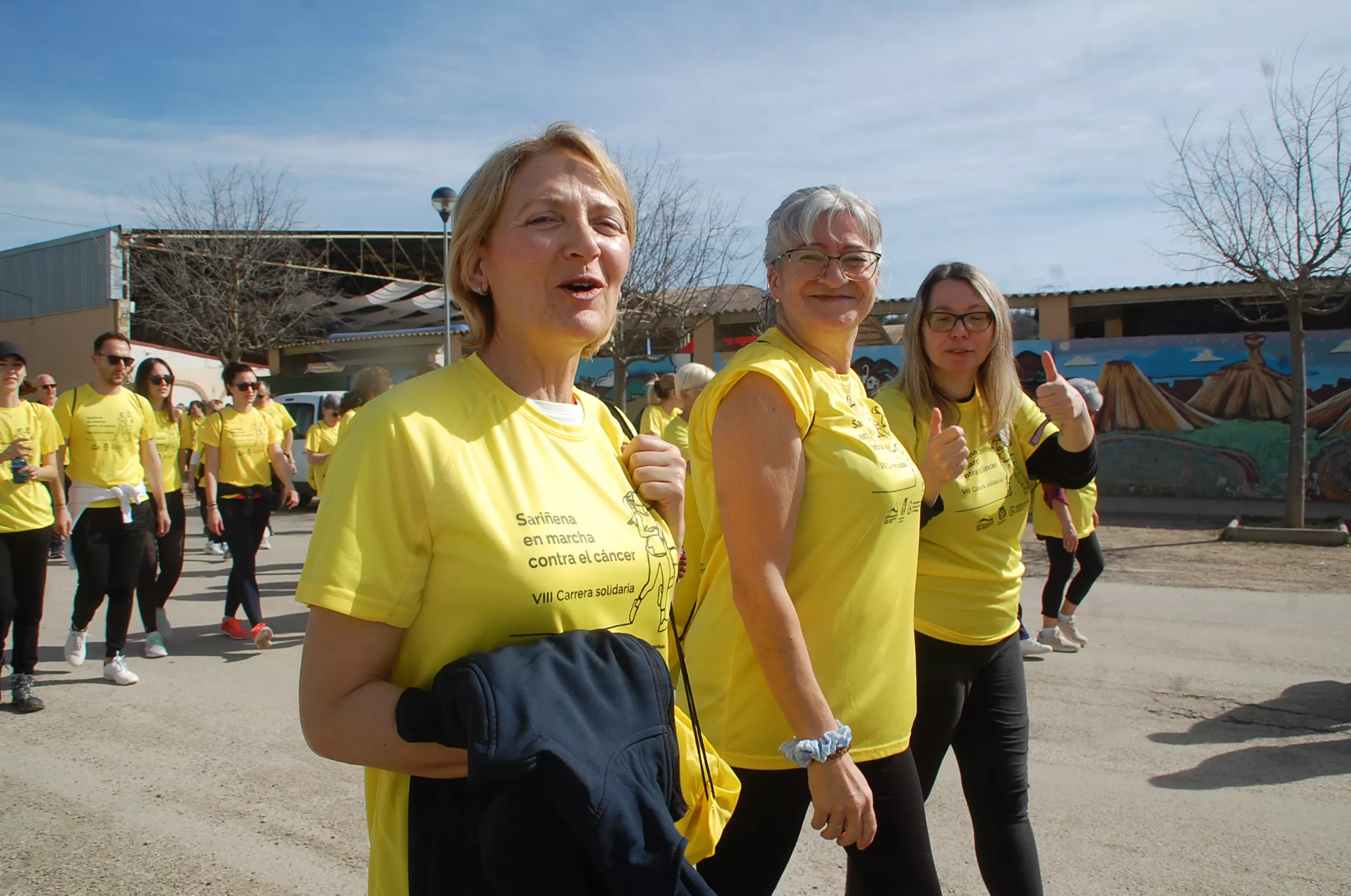VIII Carrera contra el Cáncer en Sariñena. 