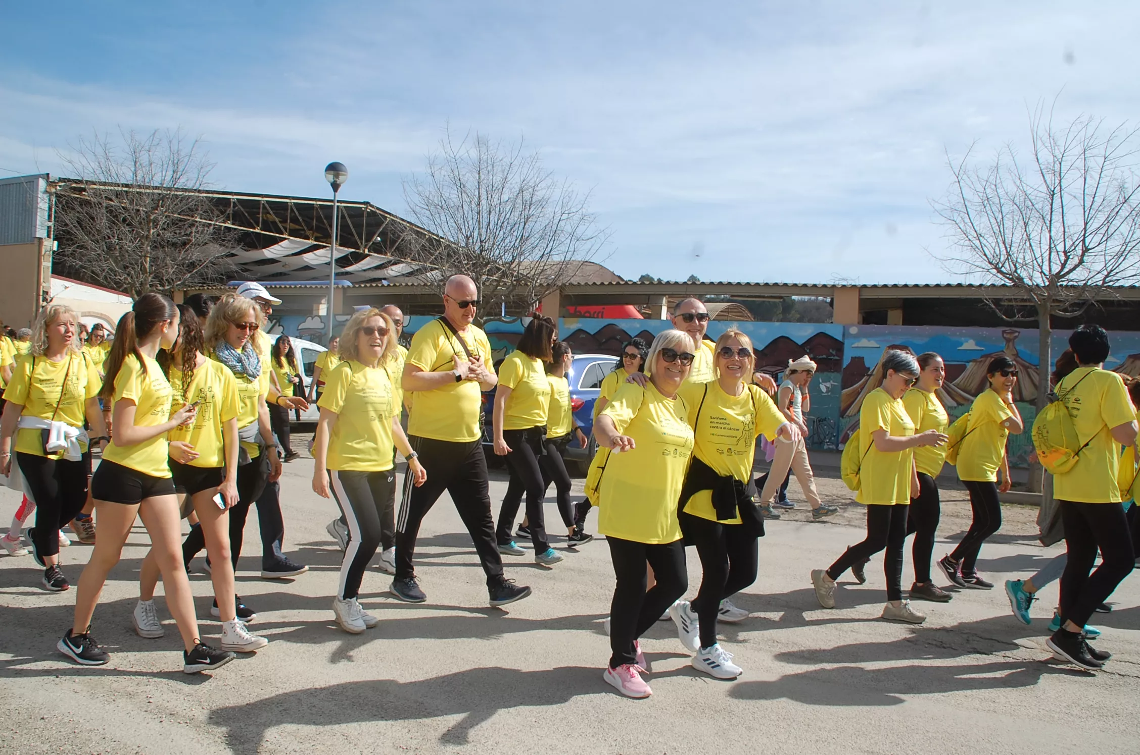 VIII Carrera contra el Cáncer en Sariñena. 