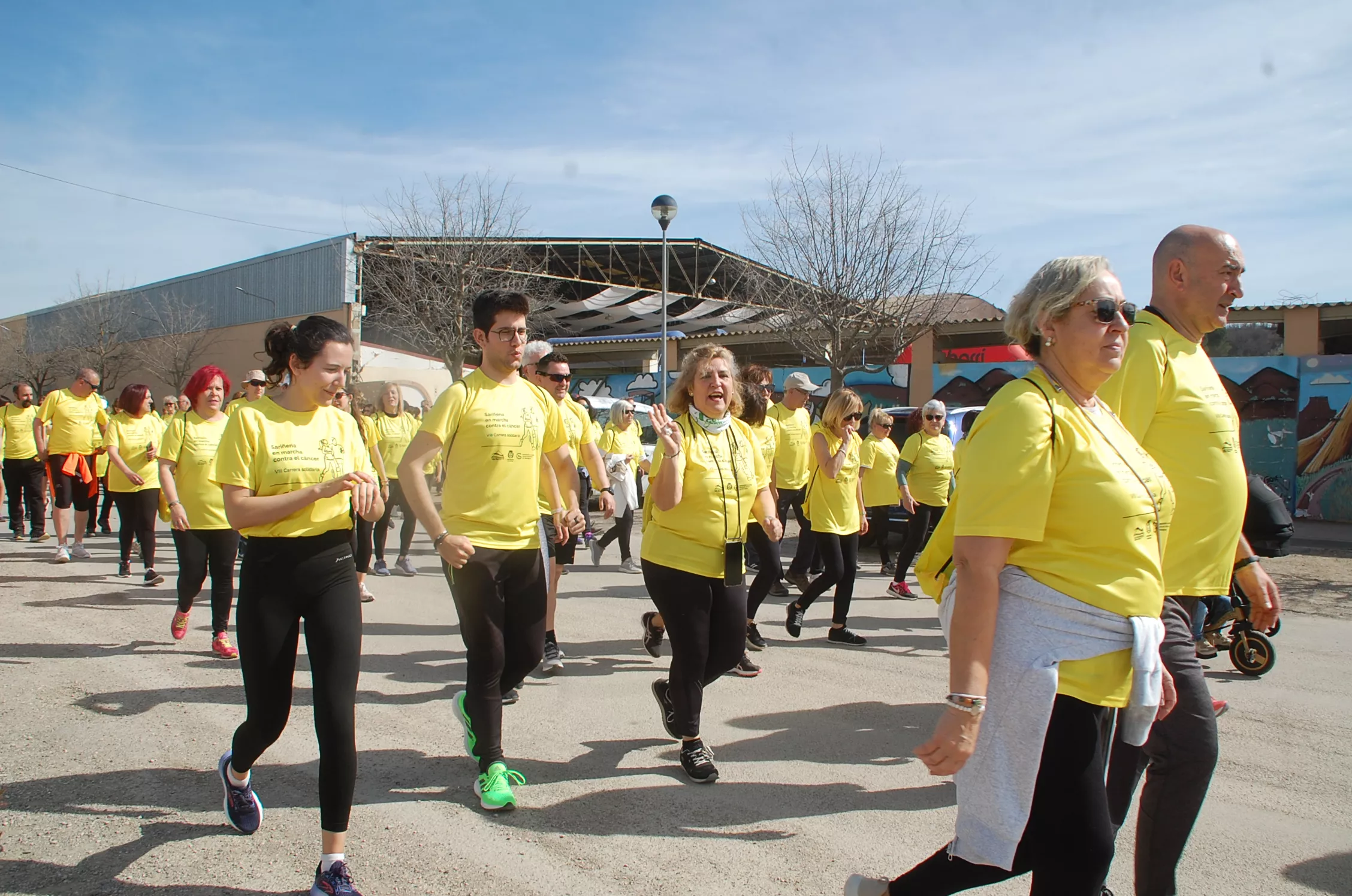 VIII Carrera contra el Cáncer en Sariñena.