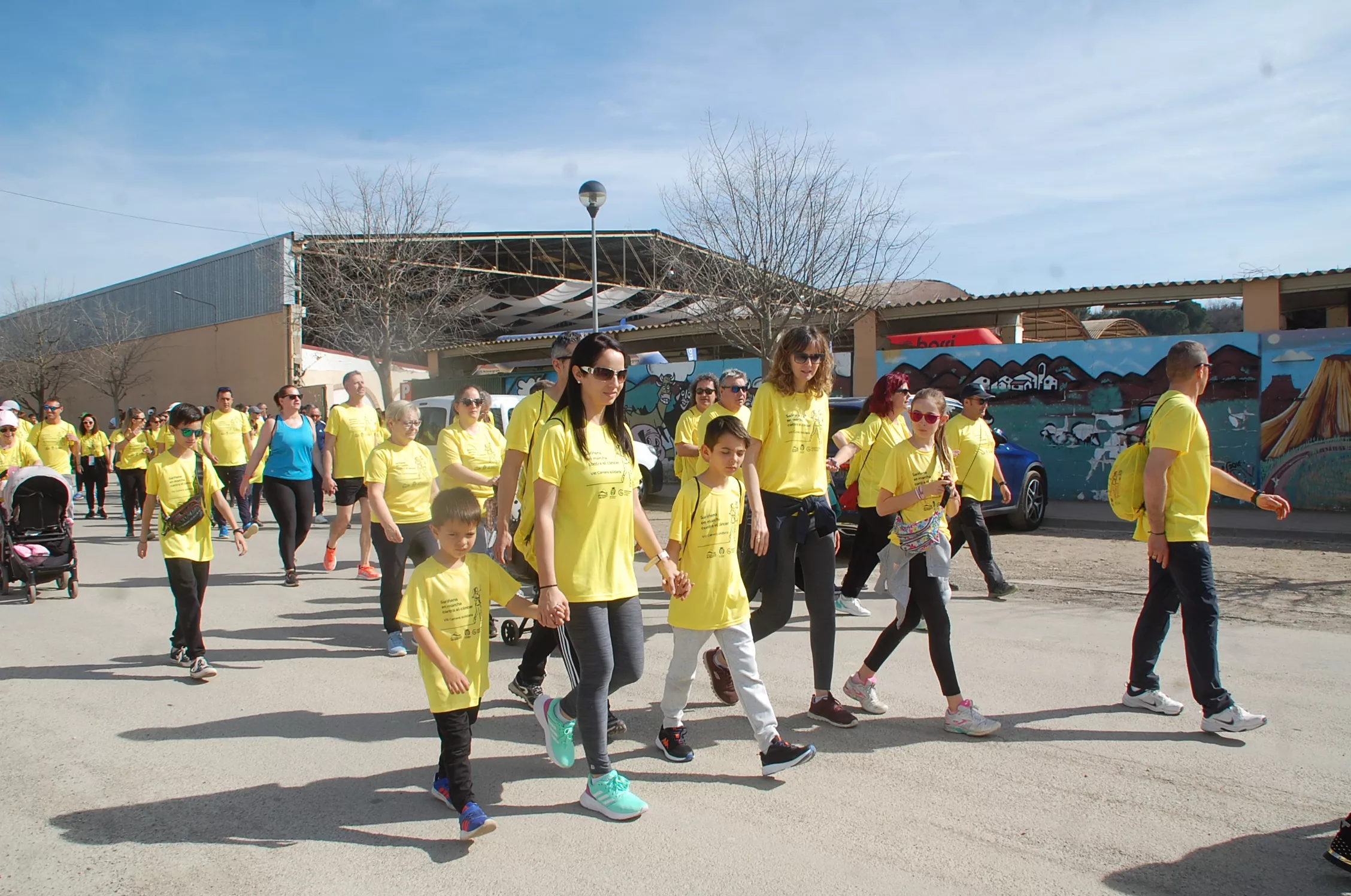 VIII Carrera contra el Cáncer en Sariñena. 
